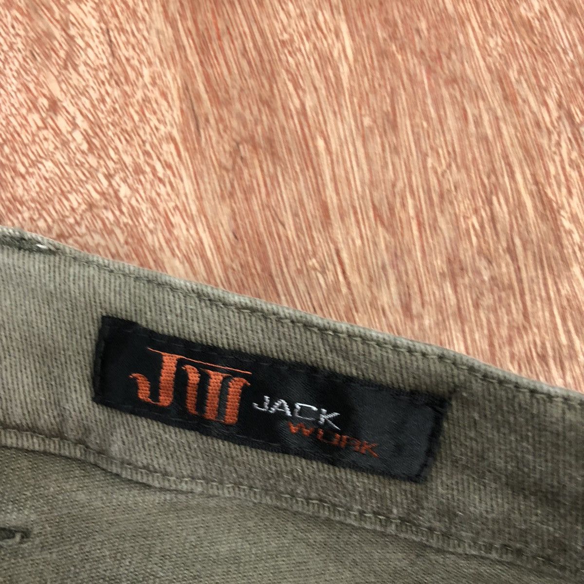 Japanese Brand DL Jack Work faded distressed Multipocket Cargo Pnats #c936 Size US 29 - 11 Thumbnail
