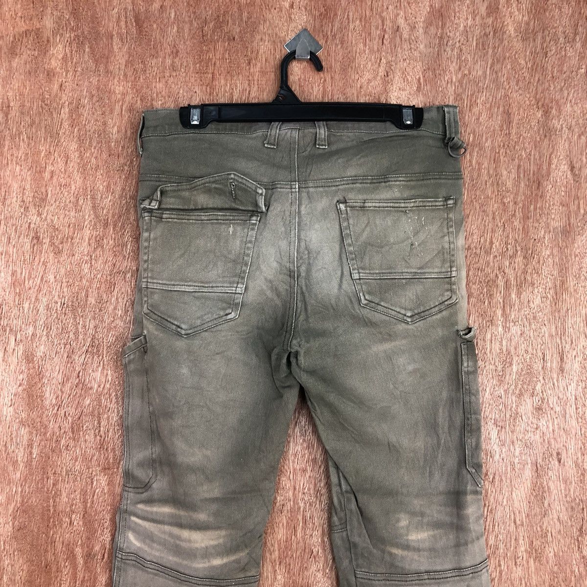 Japanese Brand DL Jack Work faded distressed Multipocket Cargo Pnats #c936 Size US 29 - 9 Thumbnail