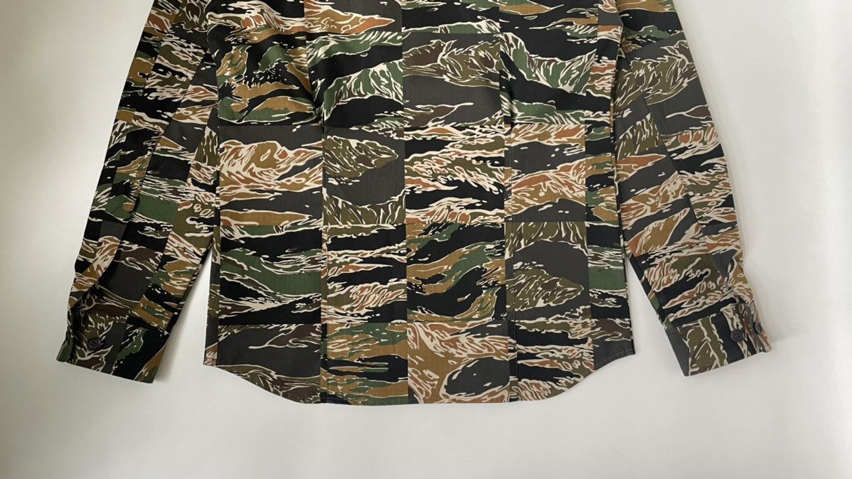 Dries Van Noten S/S 20 ‘Patchwork Tiger Camo’ Shirt Size US M / EU 48-50 / 2 - 11 Thumbnail