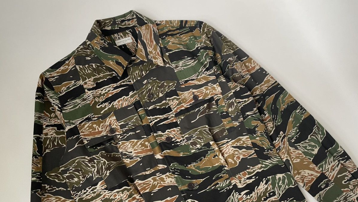 Dries Van Noten S/S 20 ‘Patchwork Tiger Camo’ Shirt Size US M / EU 48-50 / 2 - 4 Thumbnail