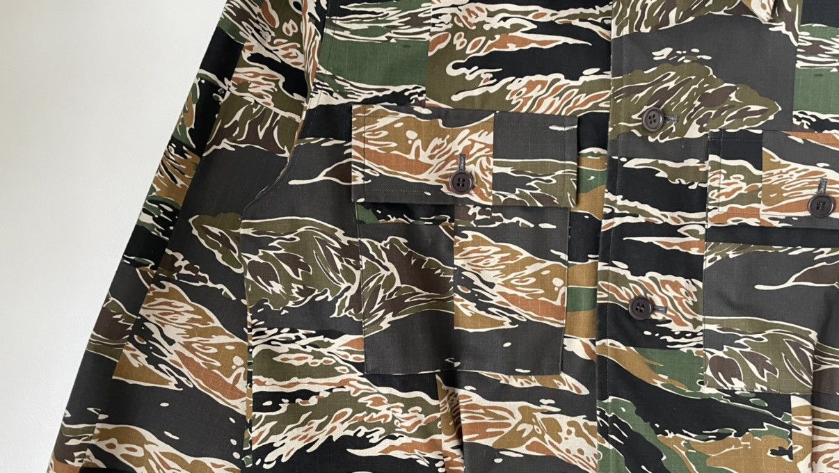 Dries Van Noten S/S 20 ‘Patchwork Tiger Camo’ Shirt Size US M / EU 48-50 / 2 - 5 Thumbnail