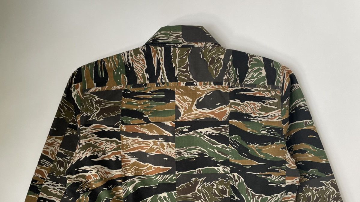 Dries Van Noten S/S 20 ‘Patchwork Tiger Camo’ Shirt Size US M / EU 48-50 / 2 - 9 Thumbnail
