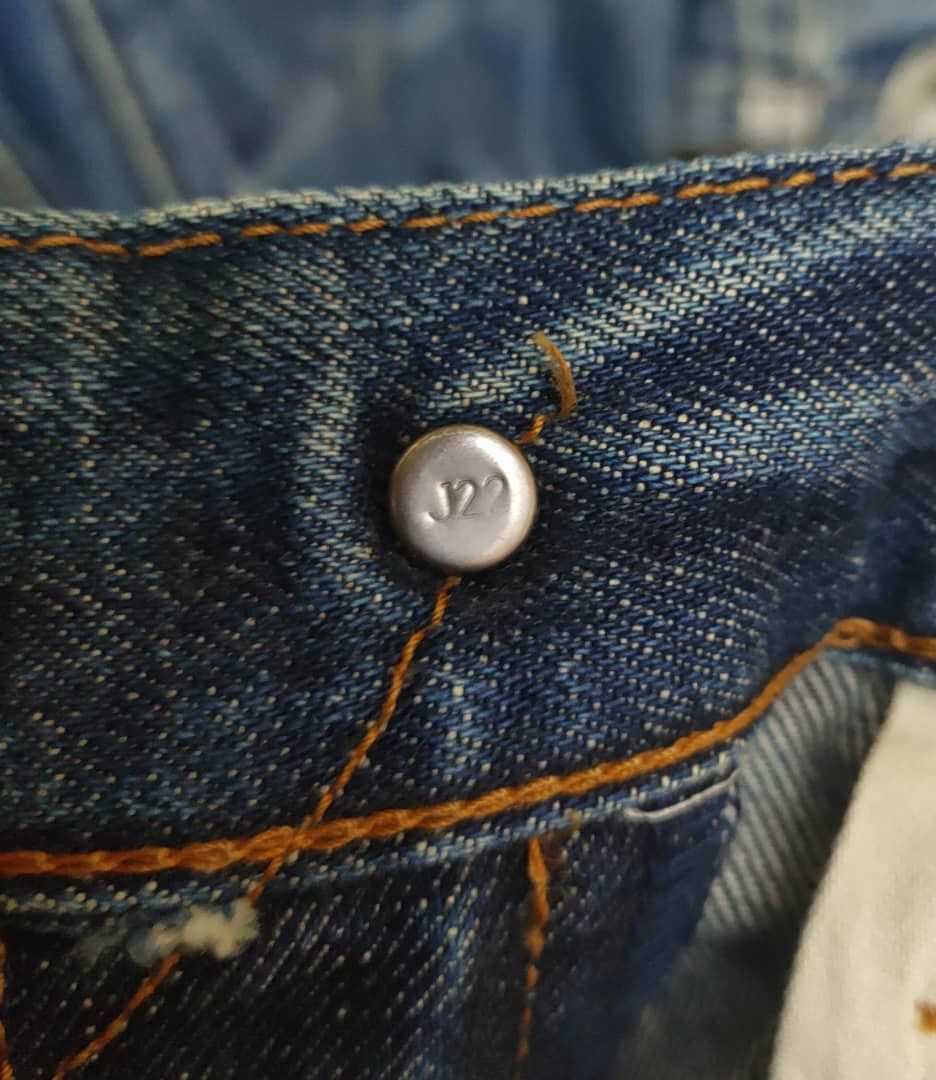 Levi's Big E Vtg Levis 504z Selvedge Distressed Denim Size US 28 / EU 44 - 8 Thumbnail