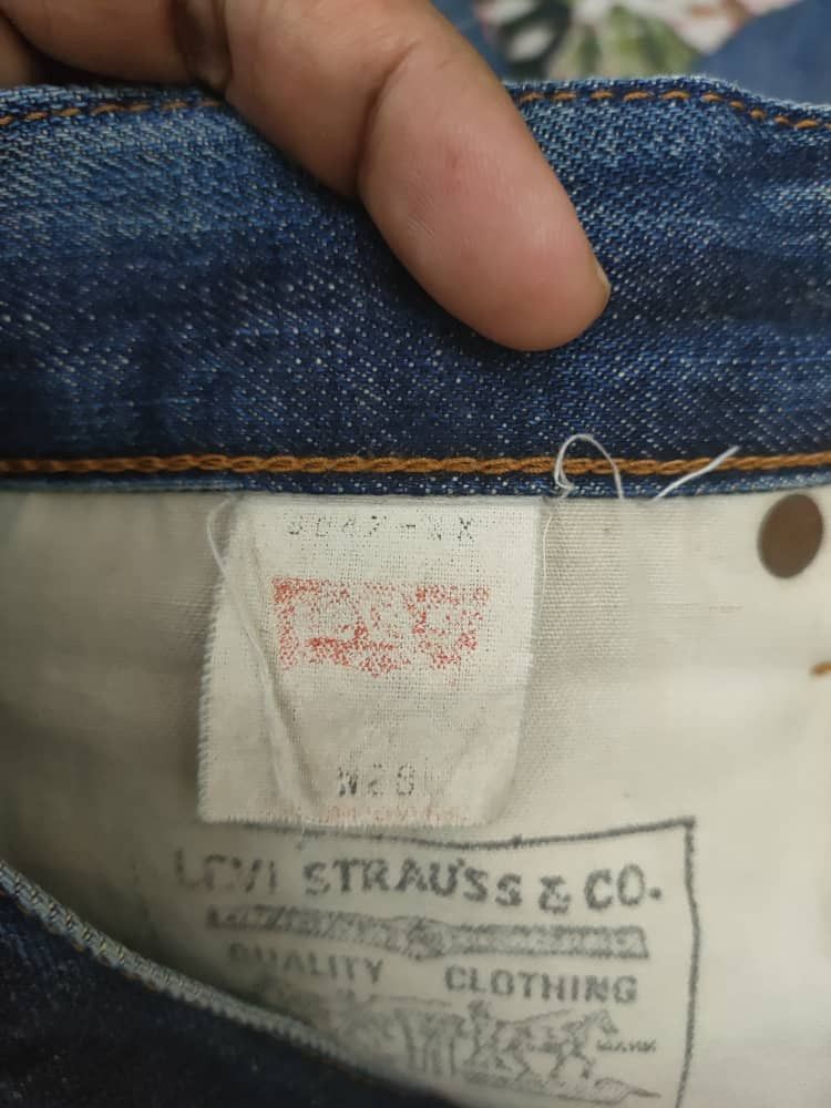 Levi's Big E Vtg Levis 504z Selvedge Distressed Denim Size US 28 / EU 44 - 12 Thumbnail