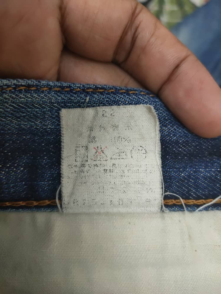 Levi's Big E Vtg Levis 504z Selvedge Distressed Denim Size US 28 / EU 44 - 14 Thumbnail