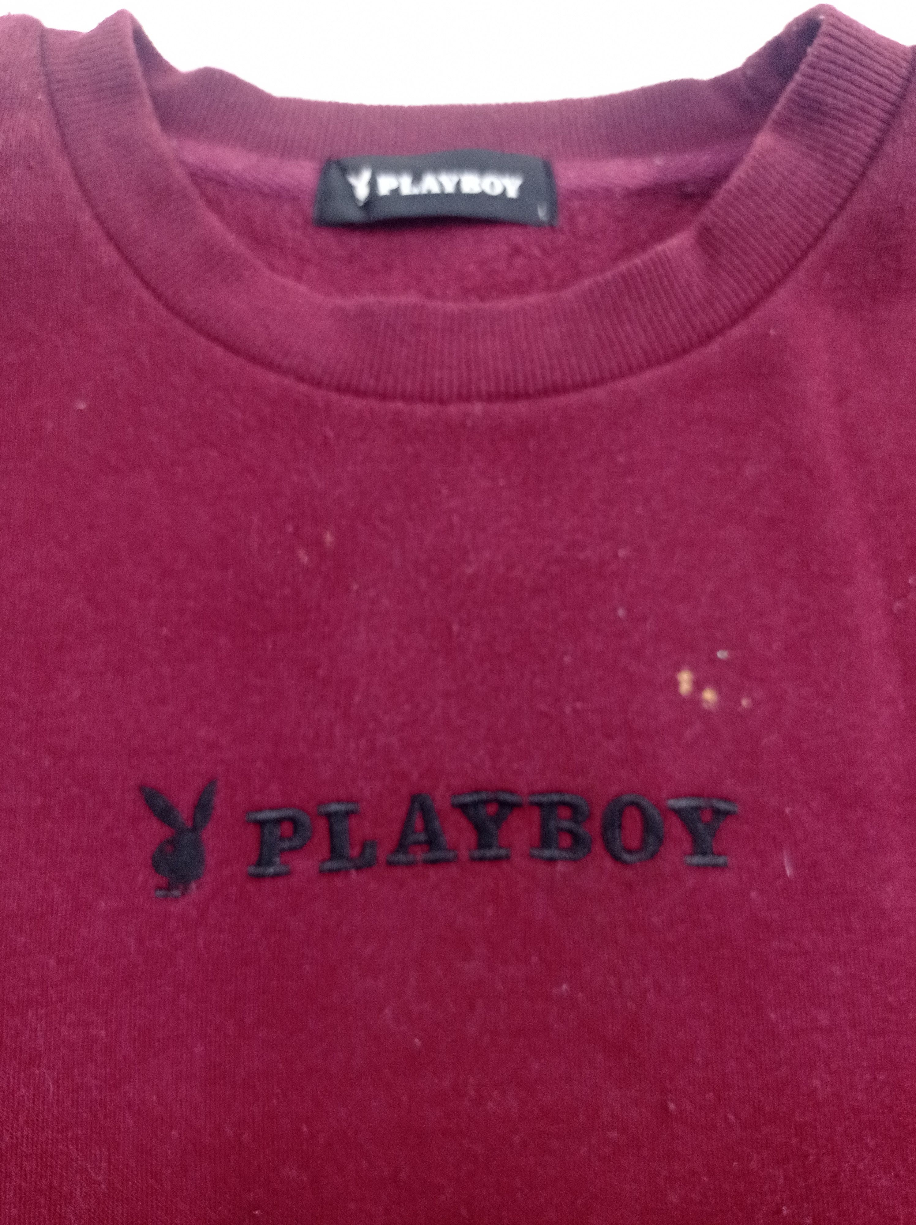 Playboy Playboy Maroon Sweatshirts Size US L / EU 52-54 / 3 - 4 Thumbnail