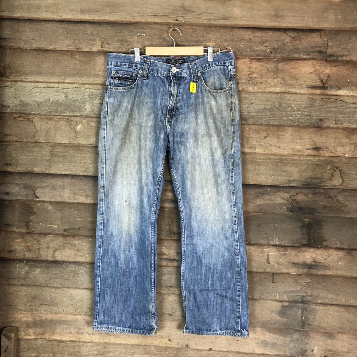 Japanese Brand DLL Jeans U.S Polo Assin Blue dirty faded Denim #1372 Size US 36 / EU 52 - 1 Thumbnail