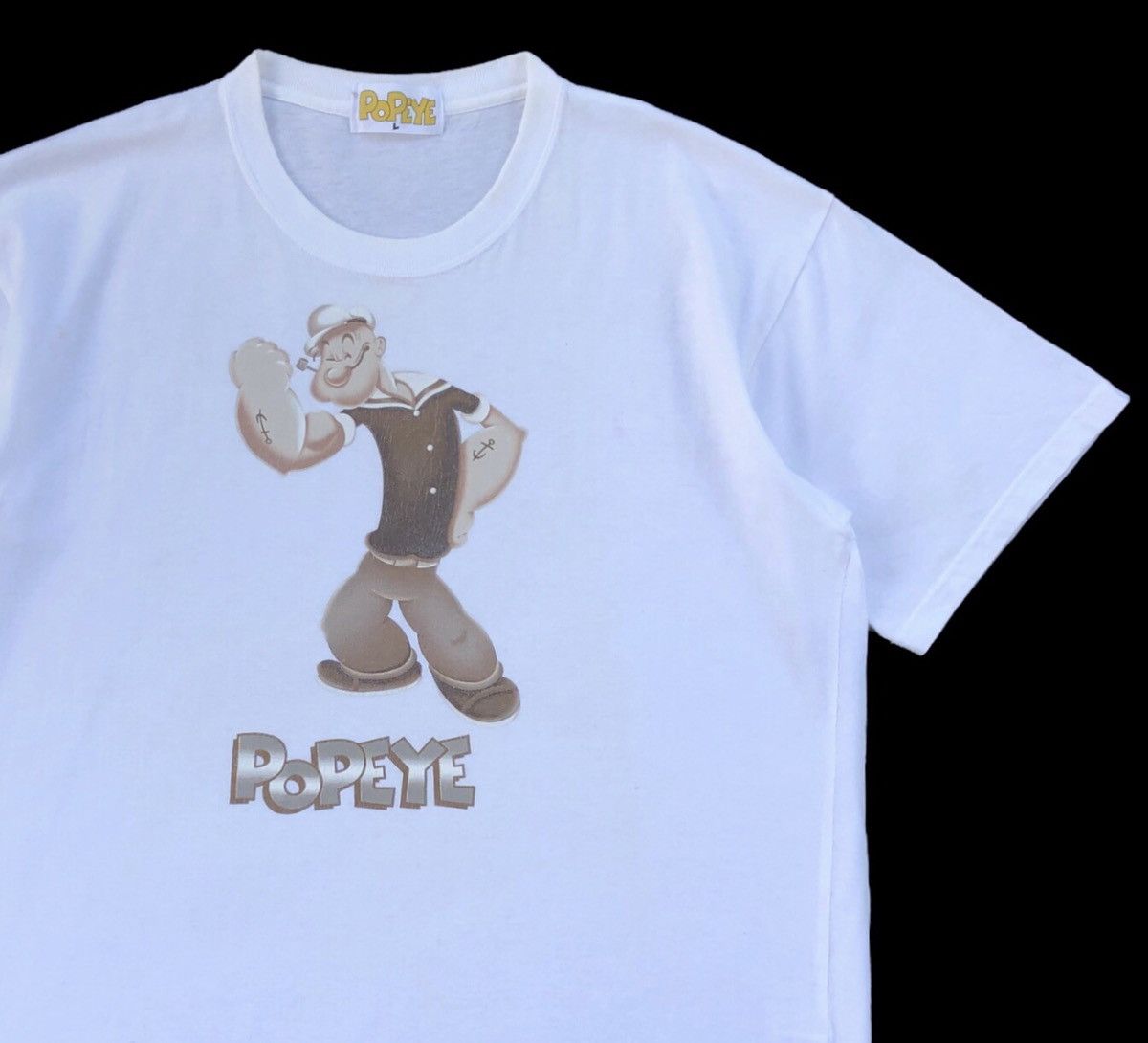 Cartoon Network Vintage Popeye The Sailor Tee Size US L / EU 52-54 / 3 - 3 Thumbnail