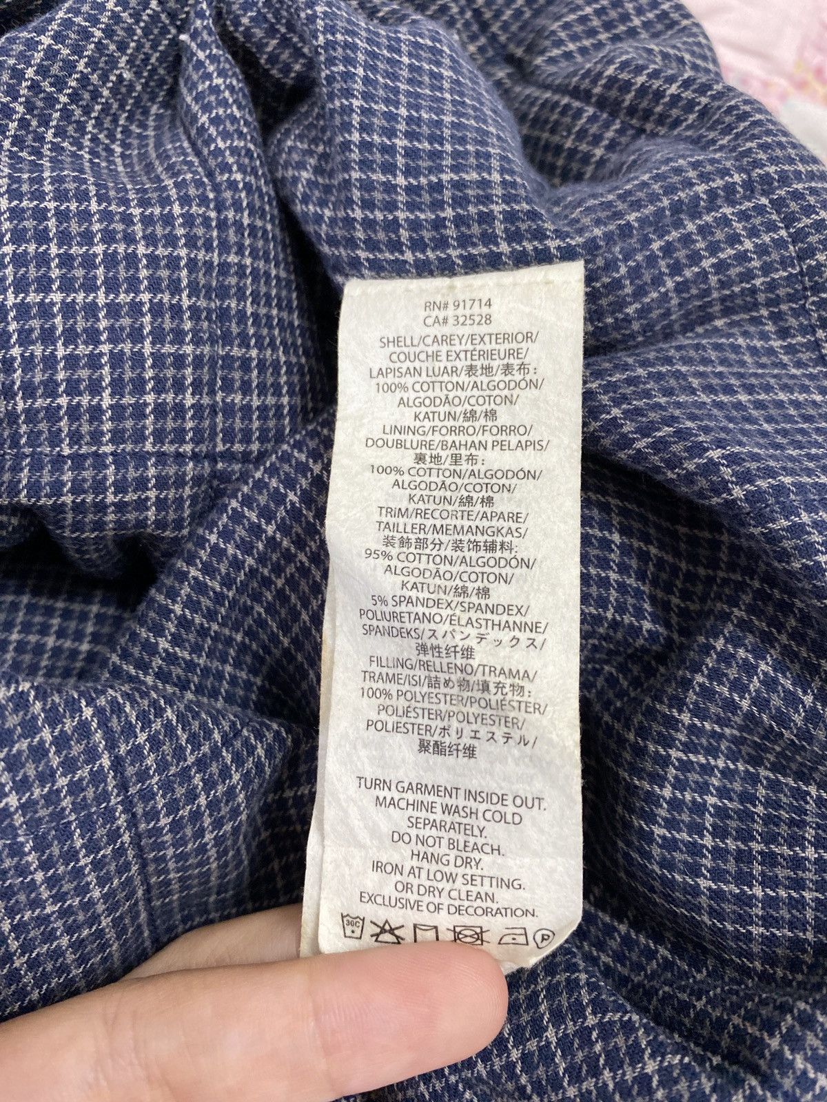 Armani Exchange AX BLUE DENIM ZIPPER MEN’S VEST Size US M / EU 48-50 / 2 - 7 Thumbnail