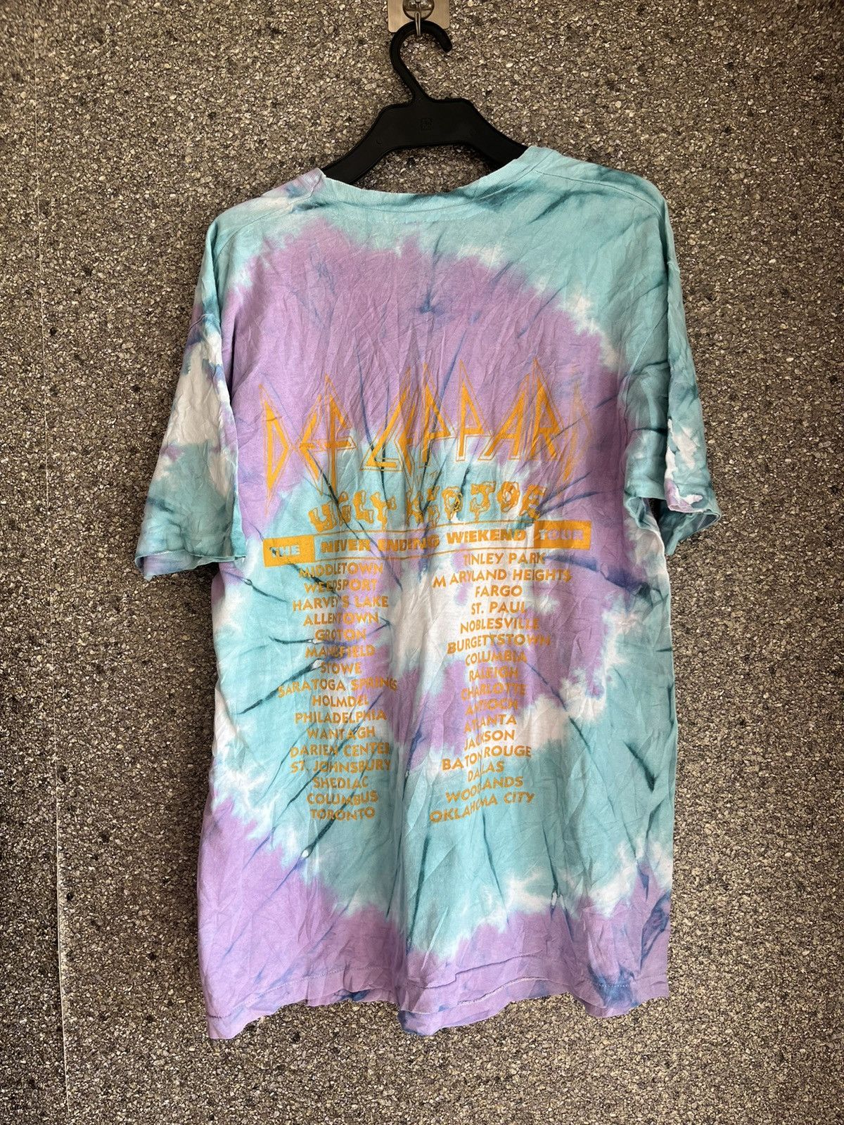 Band Tees × Vintage Def leppard ft85 Size US XL / EU 56 / 4 - 4 Thumbnail