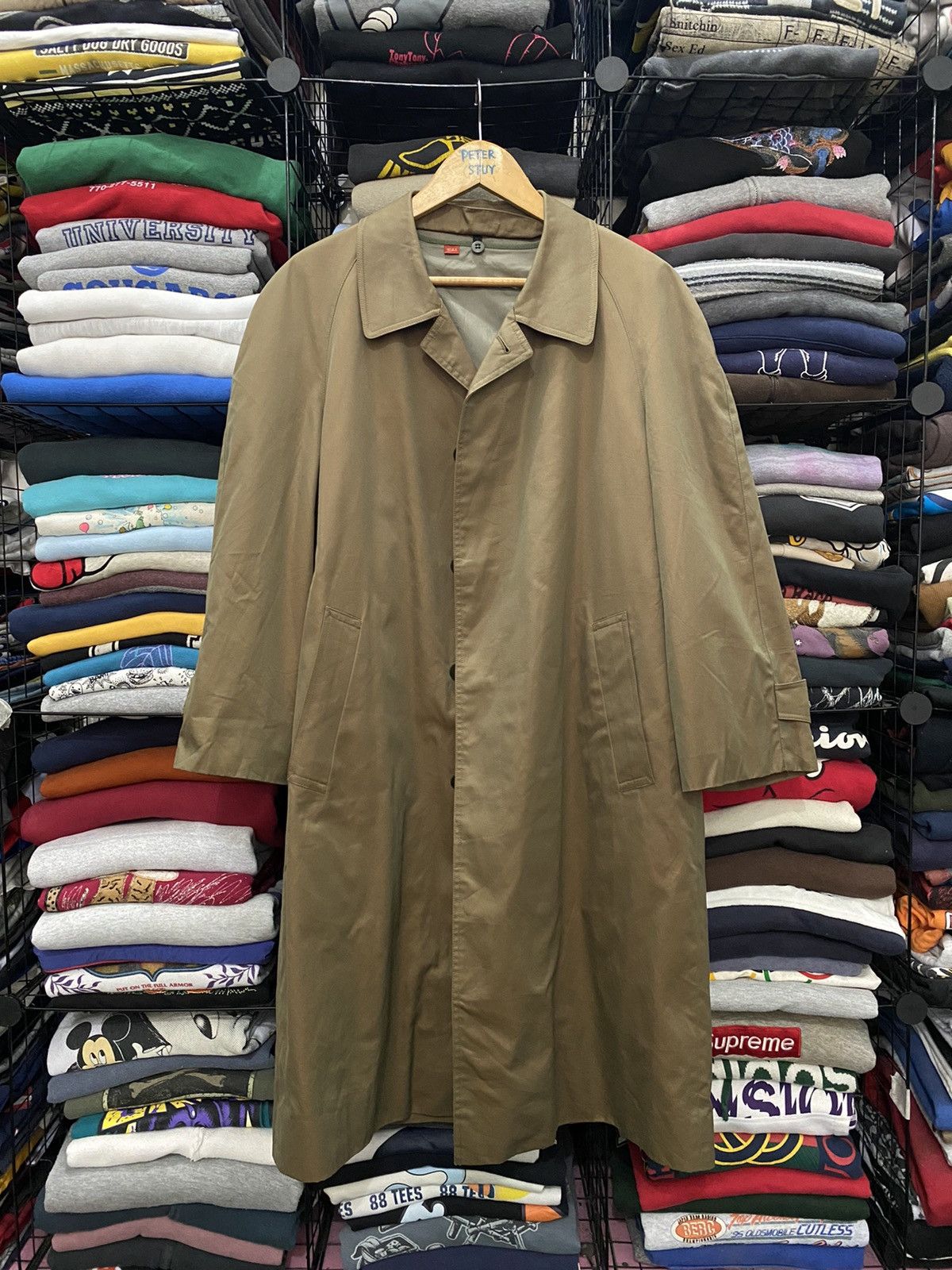 Yves Saint Laurent VINTAGE YVES SAINT LAURENT BROWN LONG COAT Size US M / EU 48-50 / 2 - 1 Thumbnail