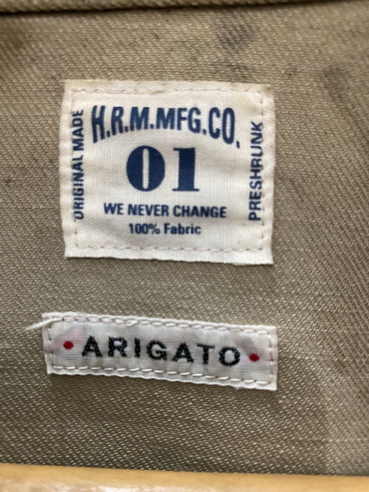 Blue Blue Japan BLUE BLUE ARIGATO JAPAN WORKER JACKET Size US M / EU 48-50 / 2 - 15 Thumbnail