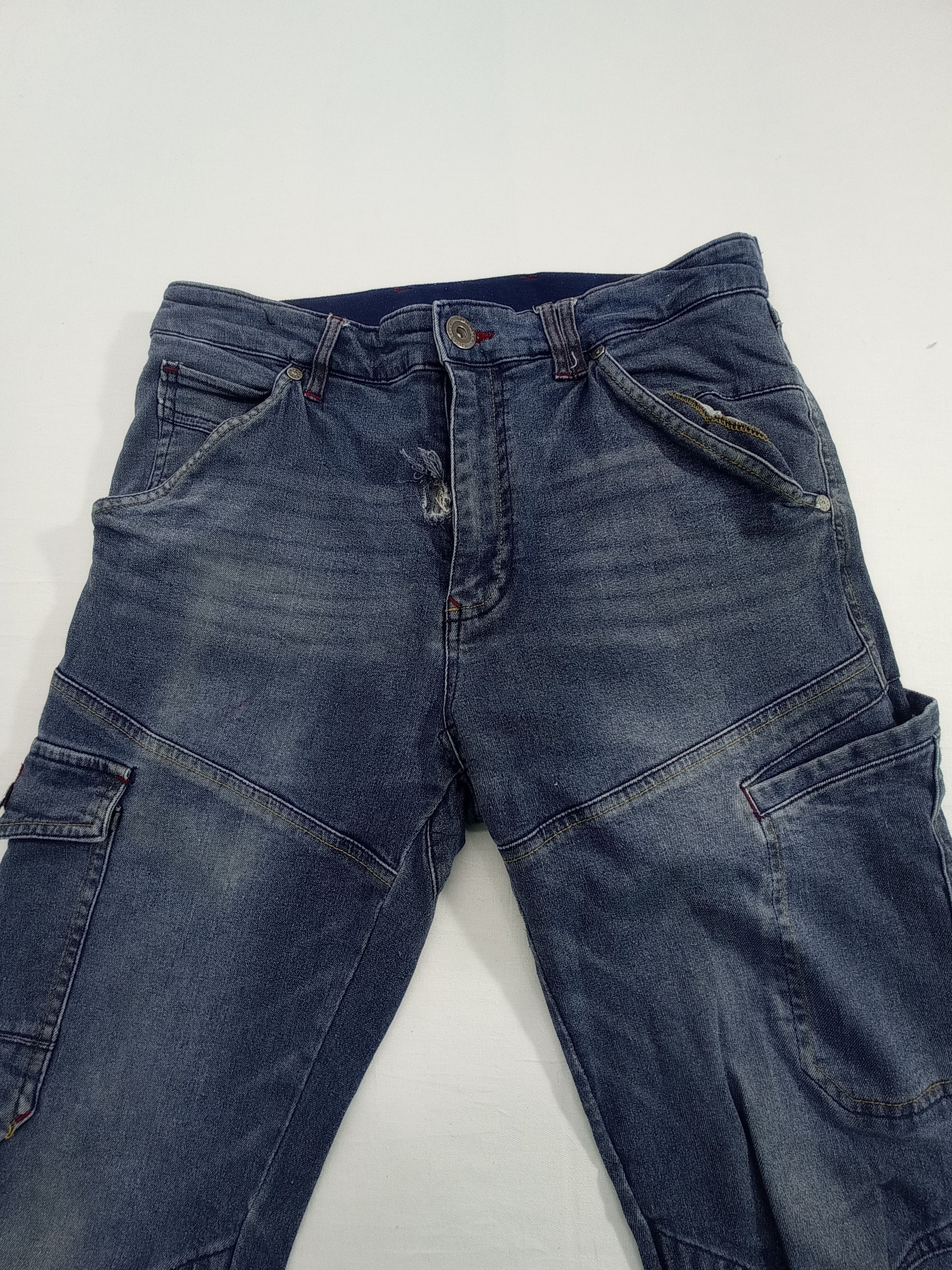 Japanese Brand Cargo Pants Field Core Denim Size US 30 / EU 46 - 5 Thumbnail