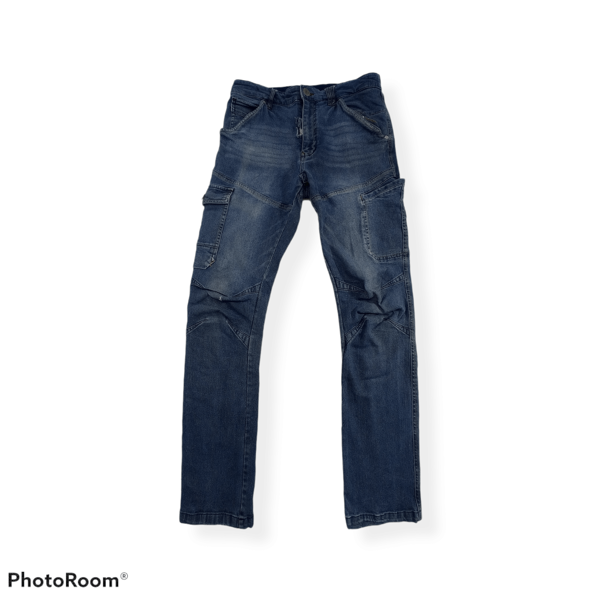 Japanese Brand Cargo Pants Field Core Denim Size US 30 / EU 46 - 1 Thumbnail