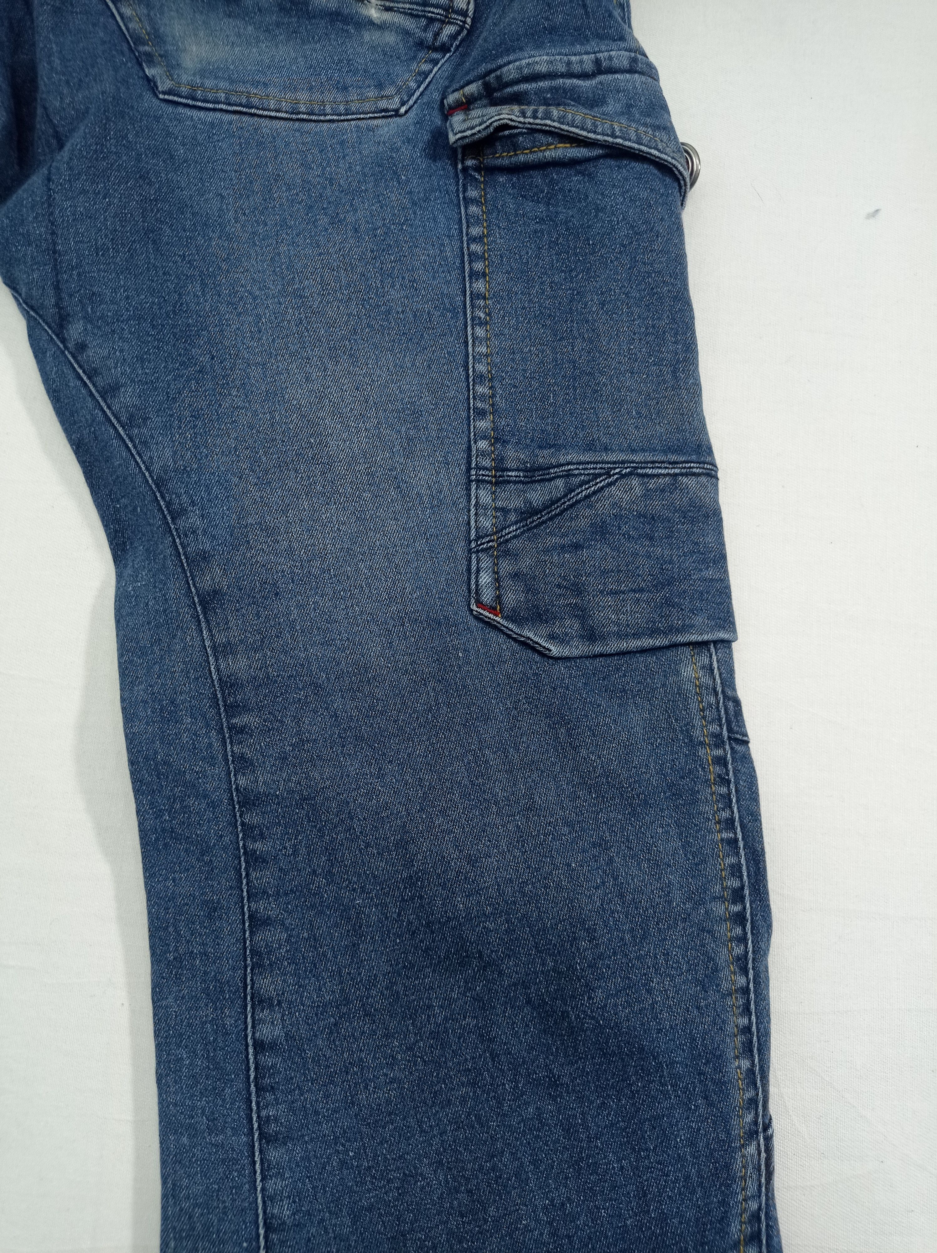 Japanese Brand Cargo Pants Field Core Denim Size US 30 / EU 46 - 10 Thumbnail
