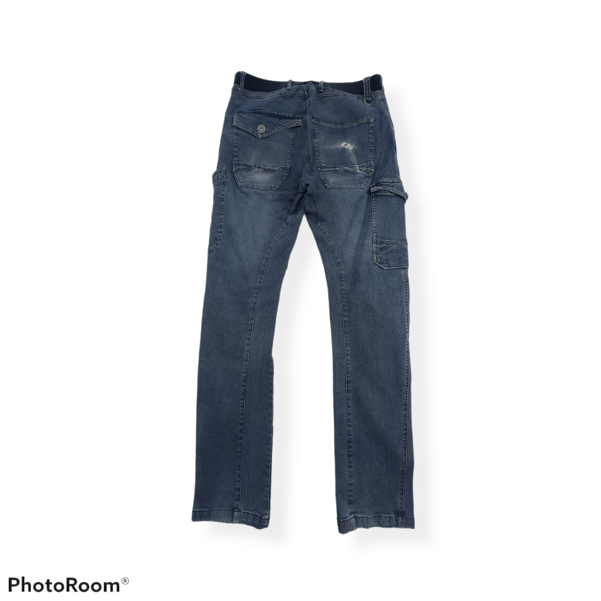 Japanese Brand Cargo Pants Field Core Denim Size US 30 / EU 46 - 2 Thumbnail