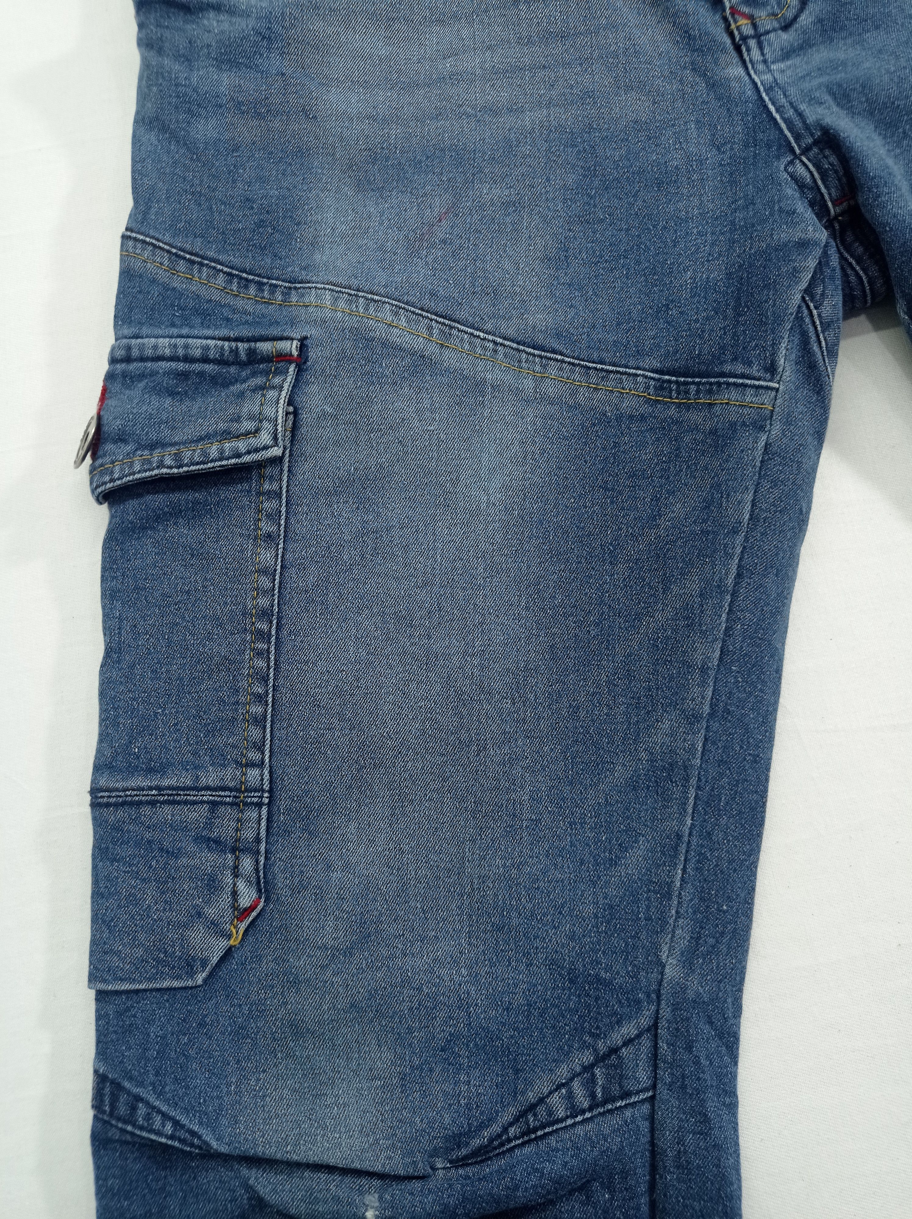 Japanese Brand Cargo Pants Field Core Denim Size US 30 / EU 46 - 7 Thumbnail