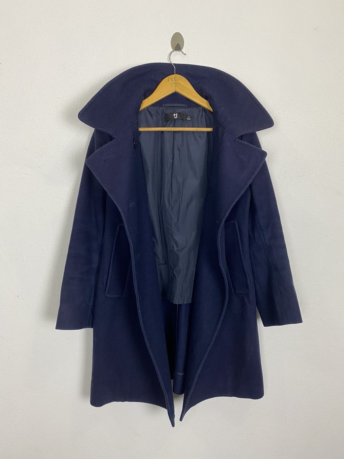 Jil Sander × Uniqlo JIL SANDER UNIQLO LONG COAT WOOL FABRIC Size US S / EU 44-46 / 1 - 4 Thumbnail