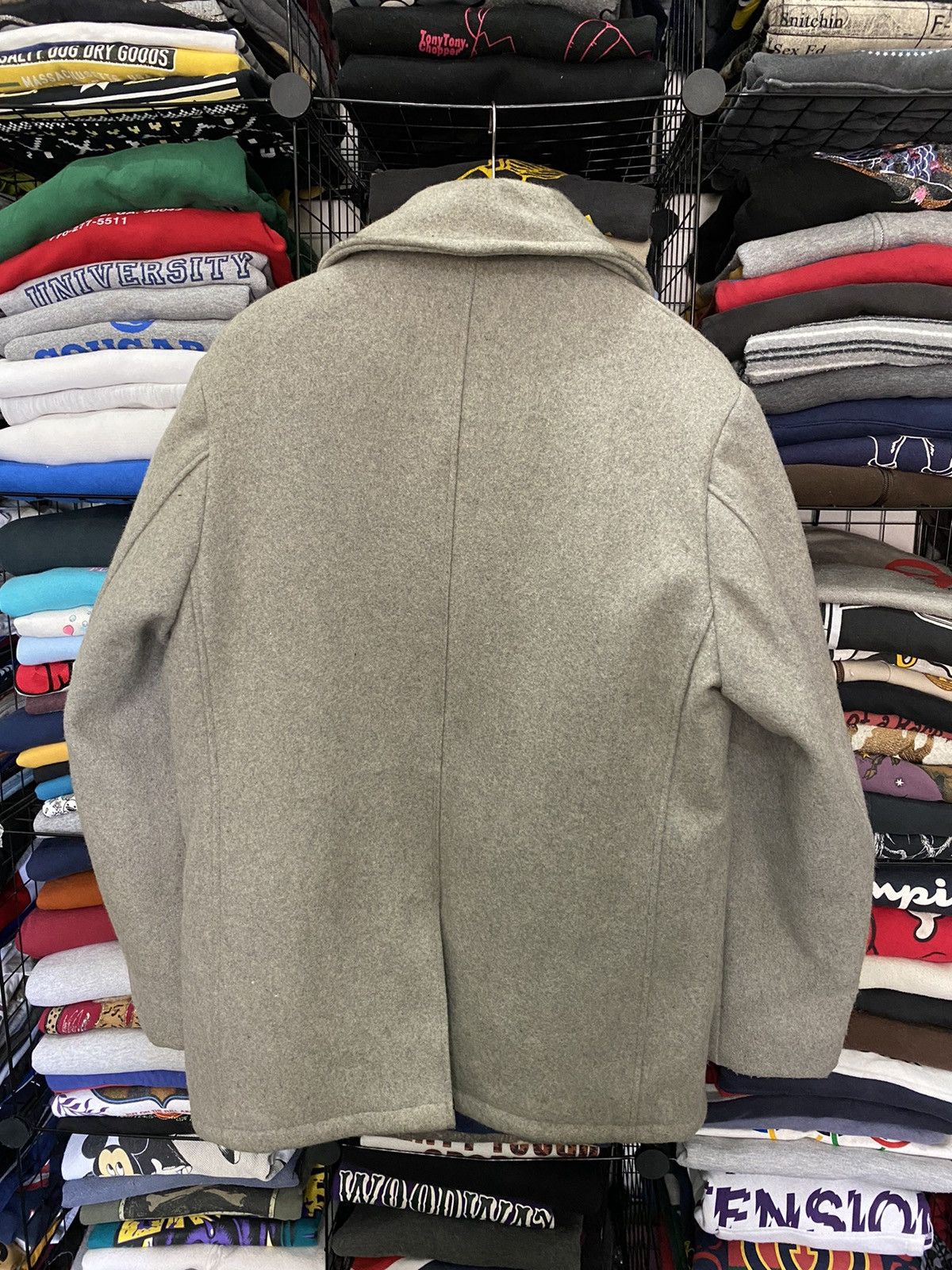 Schott U. S. 740N Schott Pea Jacket Size US L / EU 52-54 / 3 - 3 Thumbnail