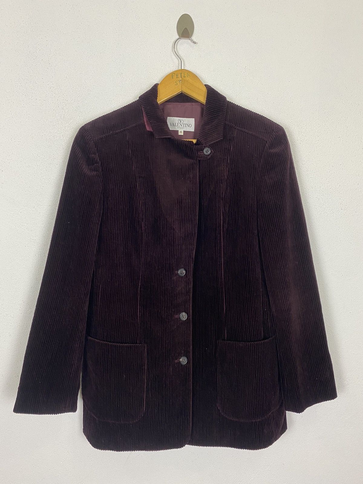 Valentino VALENTINO SPORT CORDUROY JACKET Size US S / EU 44-46 / 1 - 3 Thumbnail