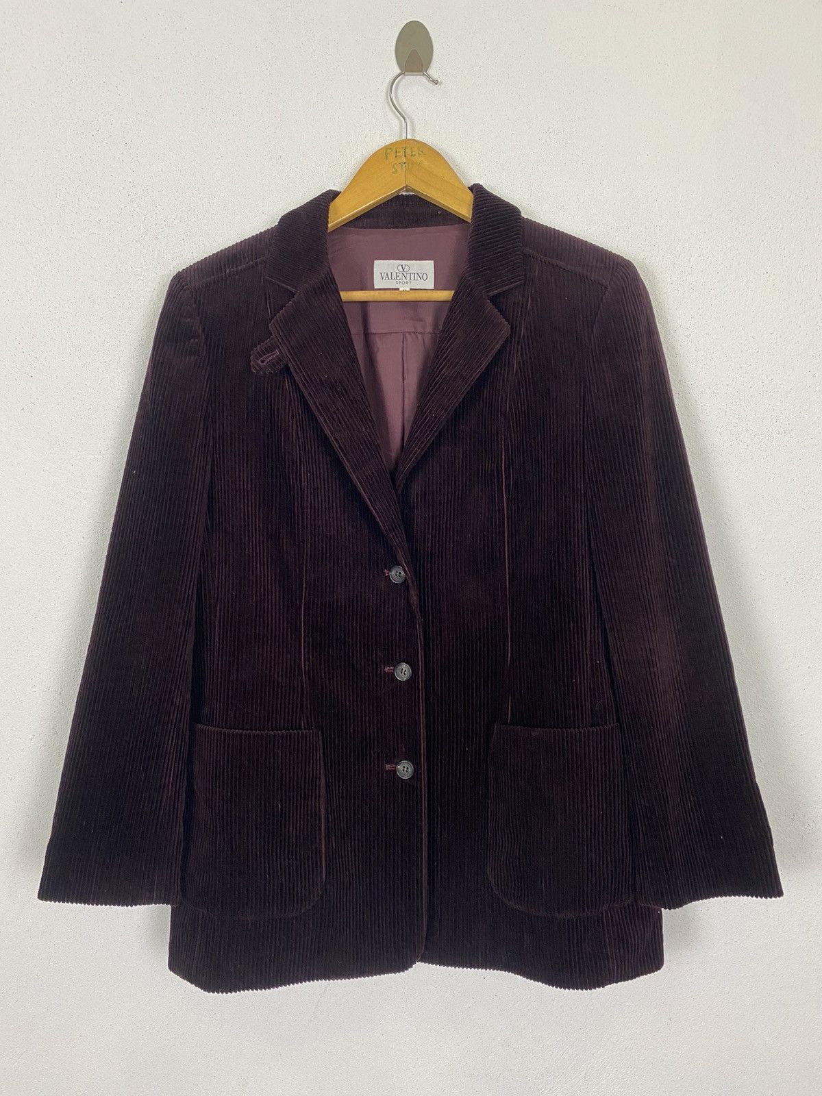 Valentino VALENTINO SPORT CORDUROY JACKET Size US S / EU 44-46 / 1 - 2 Thumbnail