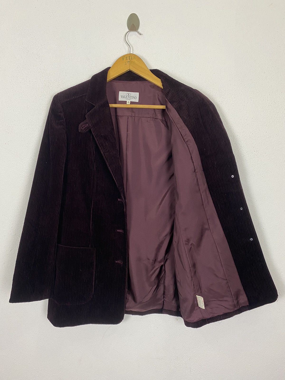 Valentino VALENTINO SPORT CORDUROY JACKET Size US S / EU 44-46 / 1 - 6 Thumbnail