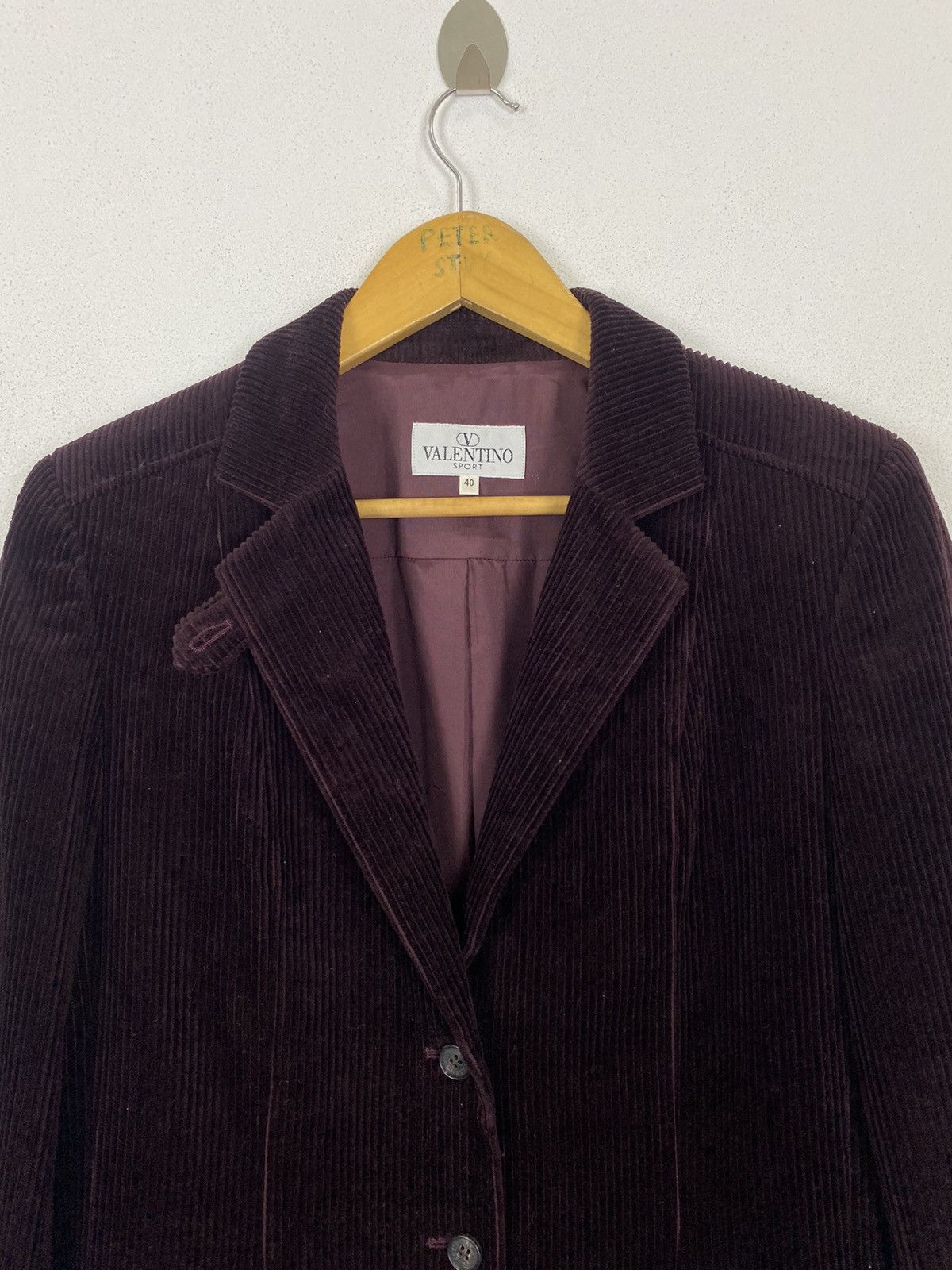 Valentino VALENTINO SPORT CORDUROY JACKET Size US S / EU 44-46 / 1 - 8 Thumbnail