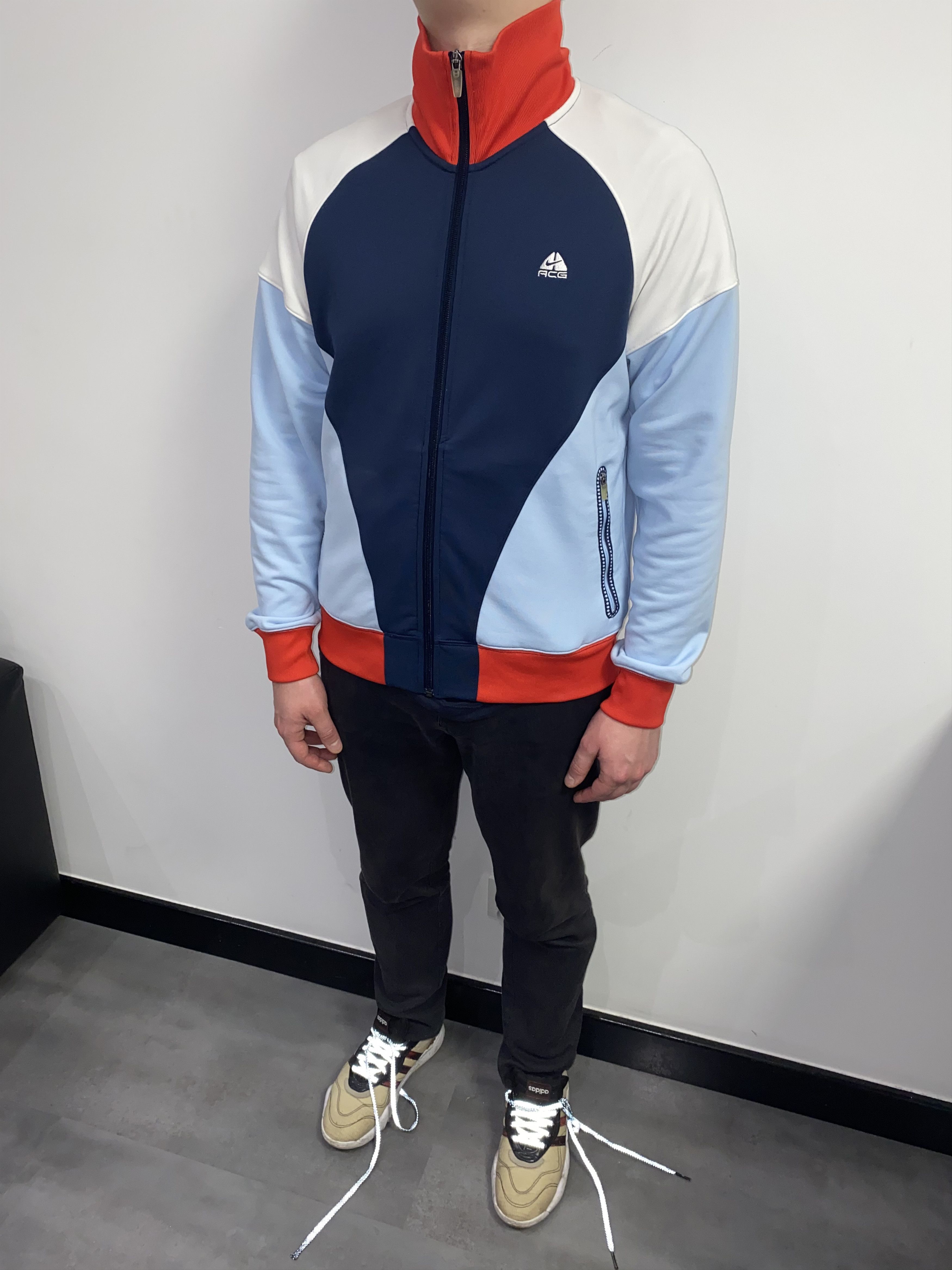 Nike ACG Nike ACG Big Logo Baby Blue Track Jacket Size US M / EU 48-50 / 2 - 2 Thumbnail