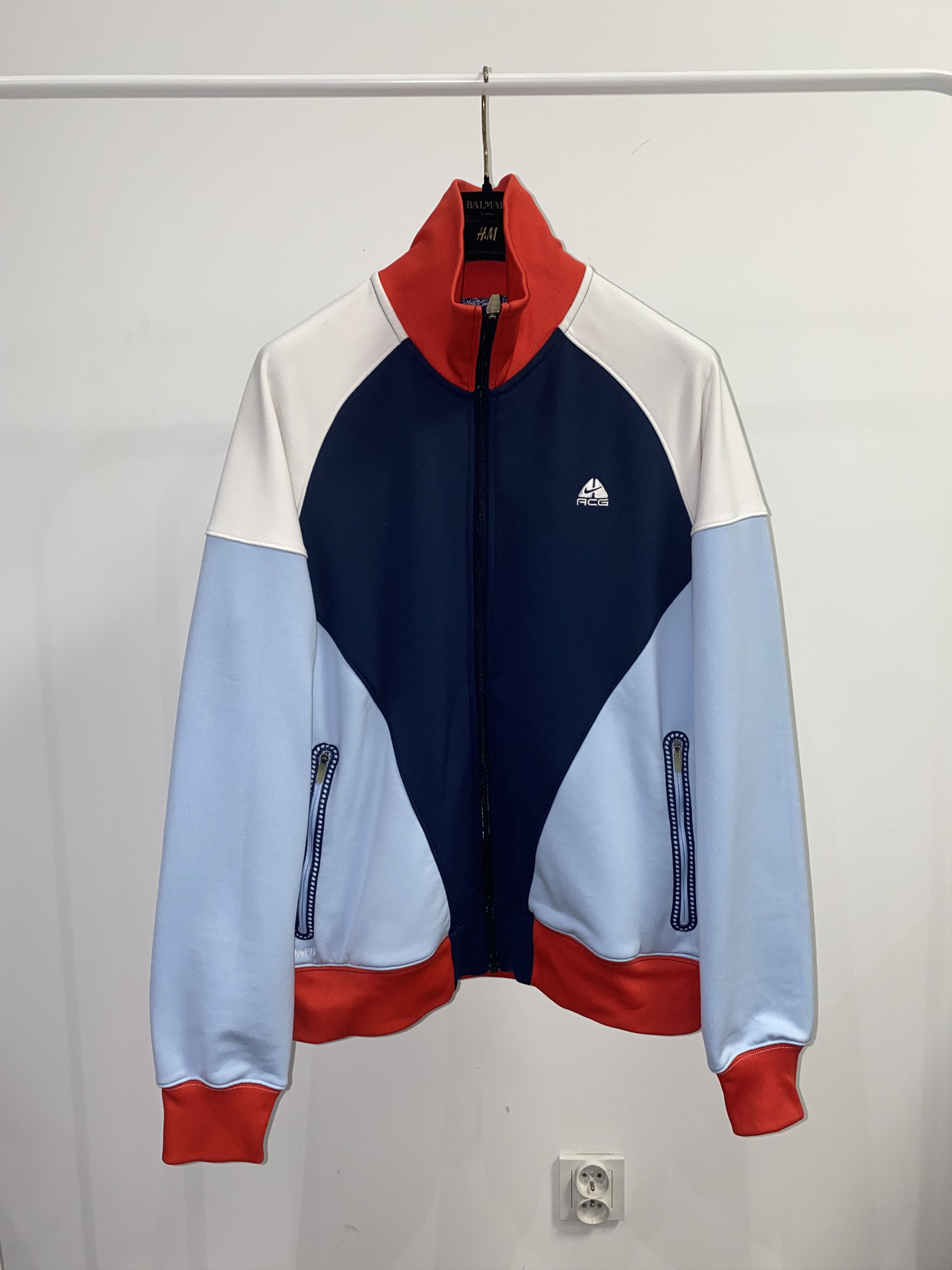 Nike ACG Nike ACG Big Logo Baby Blue Track Jacket Size US M / EU 48-50 / 2 - 4 Thumbnail