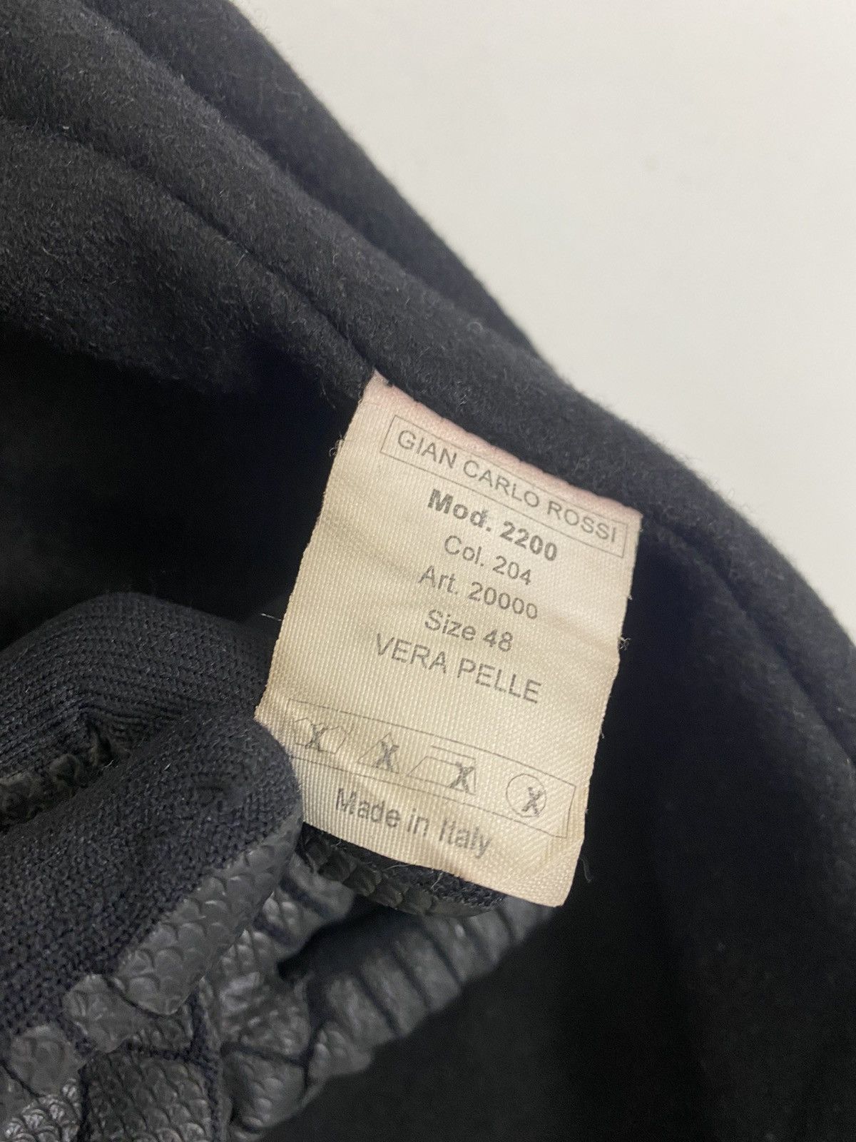 GIAN CARLO ROSSI MODEL 2200 GIAN CARLO ROSSI MADE IN ITALY LEATHER JACKET Size US M / EU 48-50 / 2 - 11 Thumbnail