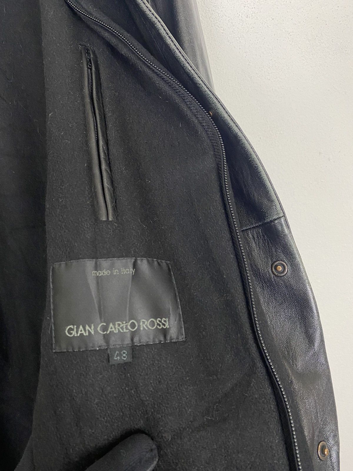 GIAN CARLO ROSSI MODEL 2200 GIAN CARLO ROSSI MADE IN ITALY LEATHER JACKET Size US M / EU 48-50 / 2 - 9 Thumbnail