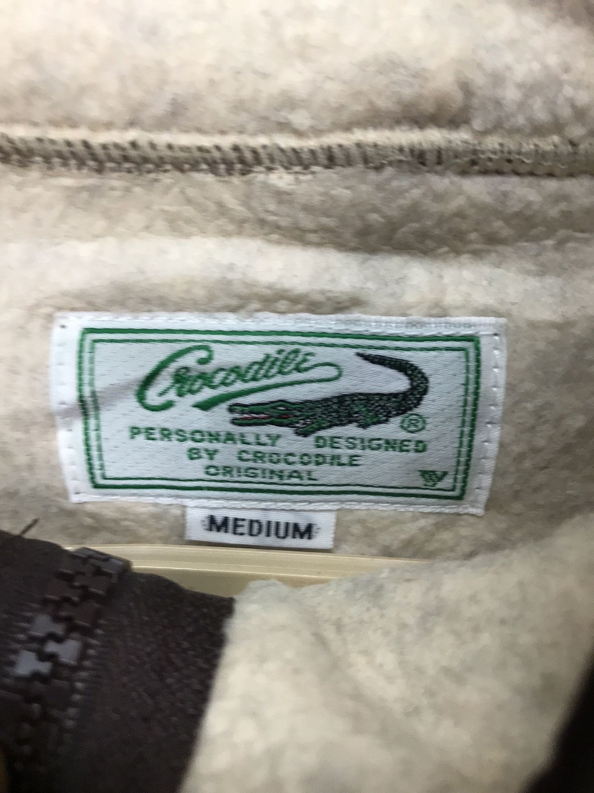 Japanese Brand × Vintage Crocodile zipper sleeveless sweater Size US M / EU 48-50 / 2 - 5 Thumbnail
