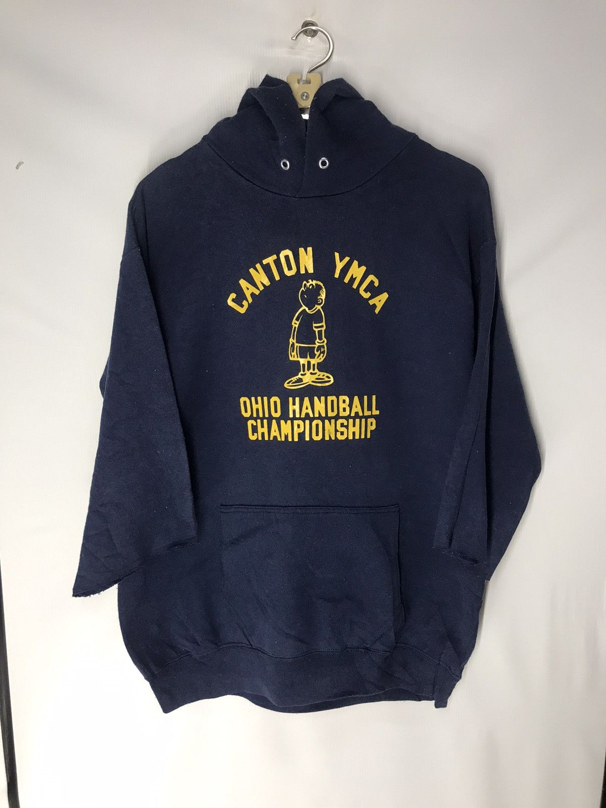 Vintage Vintage hoodie pullover canton ymca eja half sleeve Size US M / EU 48-50 / 2 - 5 Thumbnail