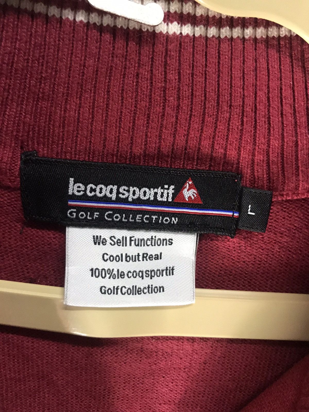 Le Coq Sportif Le coq spotif golf collection half zipper knit sweatshirt Size US L / EU 52-54 / 3 - 3 Thumbnail