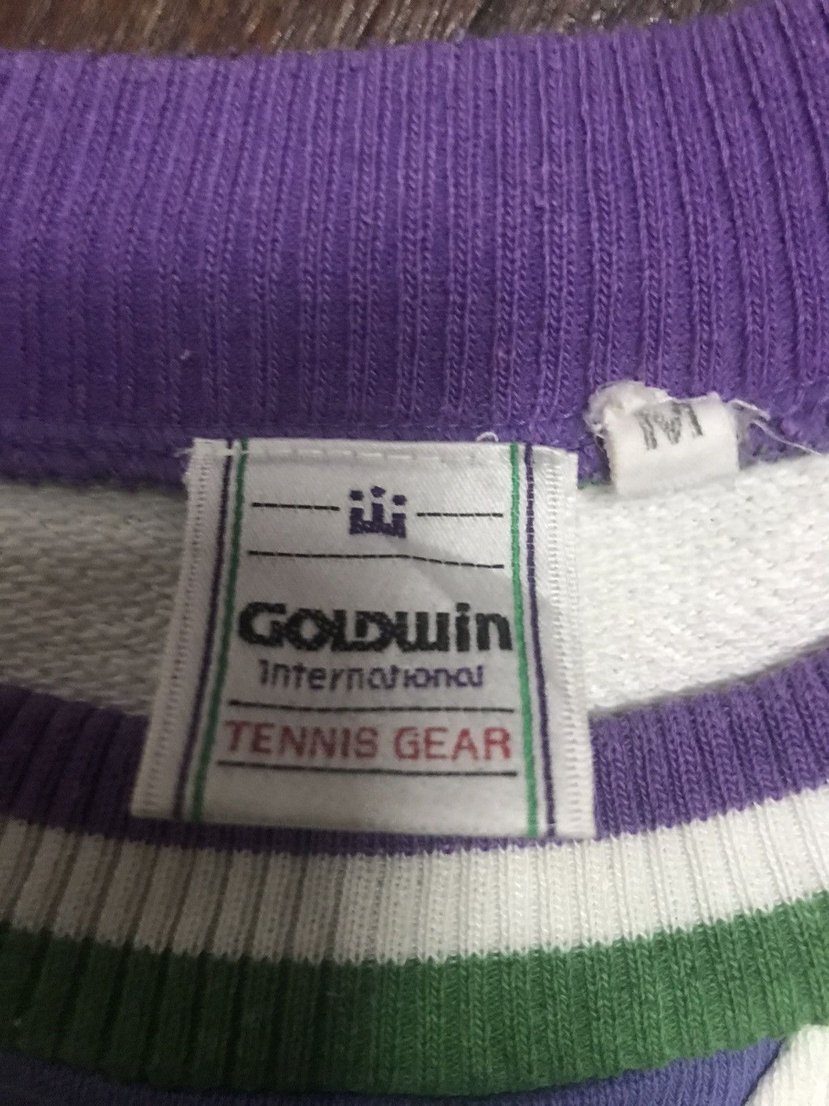 Goldwin × Vintage Vintage Goldwin tennis gear crewneck sweatshirt Size US M / EU 48-50 / 2 - 4 Thumbnail