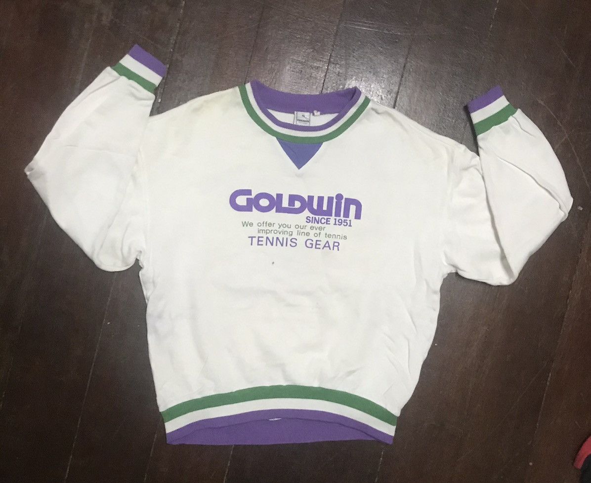 Goldwin × Vintage Vintage Goldwin tennis gear crewneck sweatshirt Size US M / EU 48-50 / 2 - 7 Thumbnail