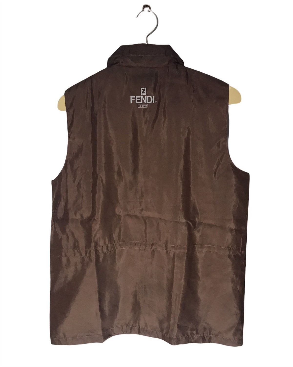 Fendi 🔥BEST OFFER 🔥Fendi sleeveless zipper jacket Size US M / EU 48-50 / 2 - 2 Thumbnail