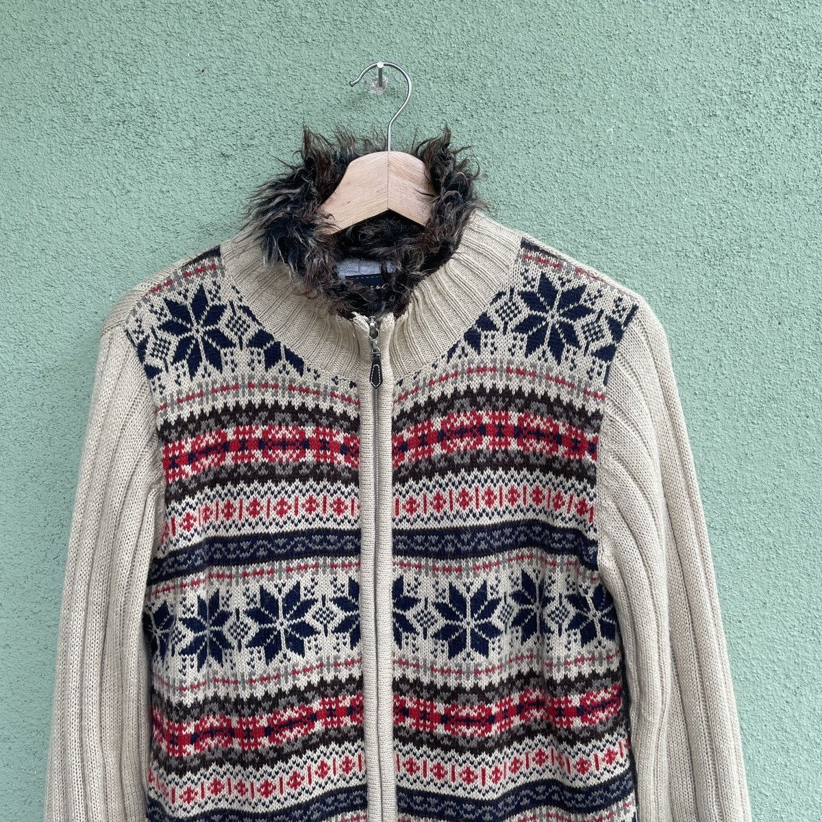Japanese Brand Vintage Male & Co Native Zipper Ups Jacket Size US S / EU 44-46 / 1 - 3 Thumbnail
