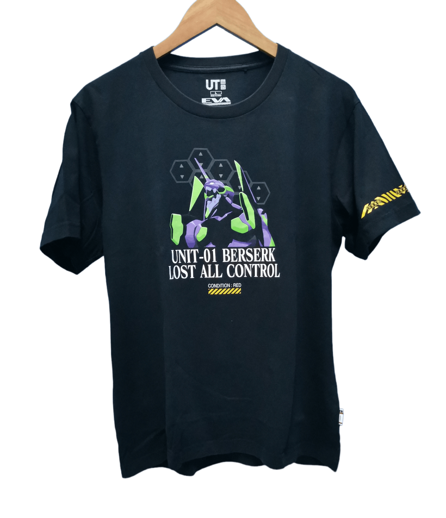 Anime Evangelion Berserk Japan Anime Tee Akira Bleach Devilman Size US L / EU 52-54 / 3 - 2 Thumbnail