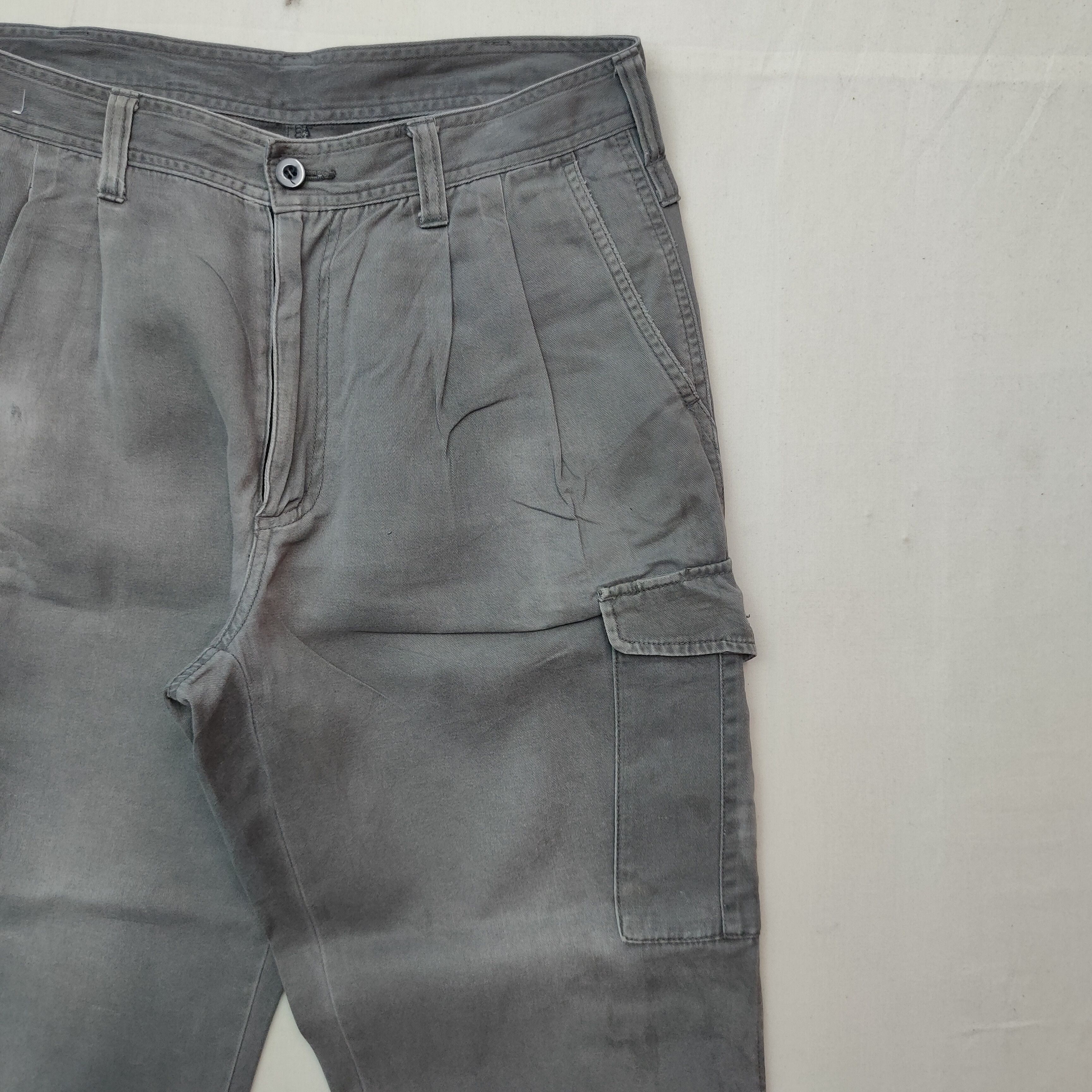 Japanese Brand Vintage N EVOLUTION Faded Utility Cargo Pants Size US 32 / EU 48 - 6 Thumbnail