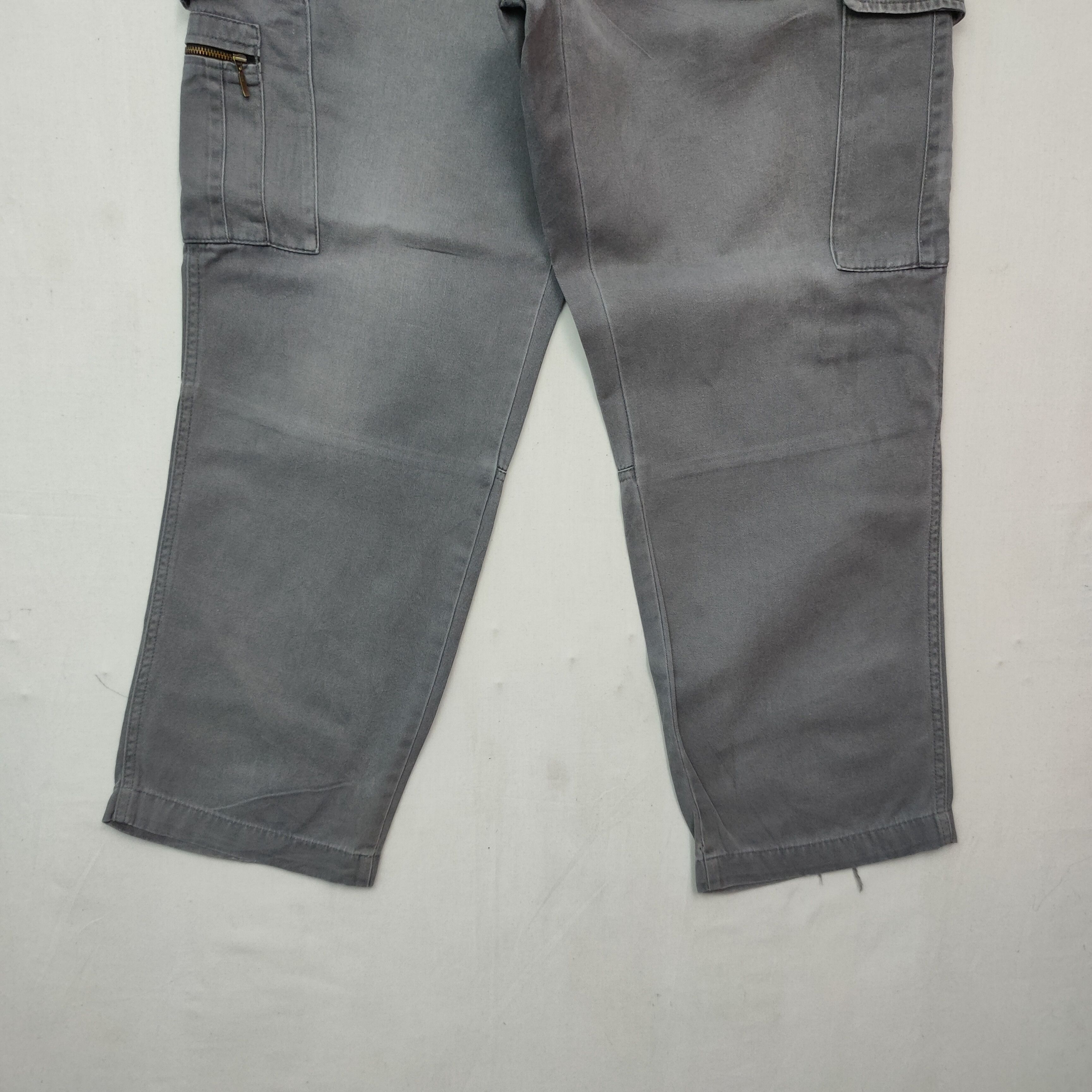 Japanese Brand Vintage N EVOLUTION Faded Utility Cargo Pants Size US 32 / EU 48 - 4 Thumbnail