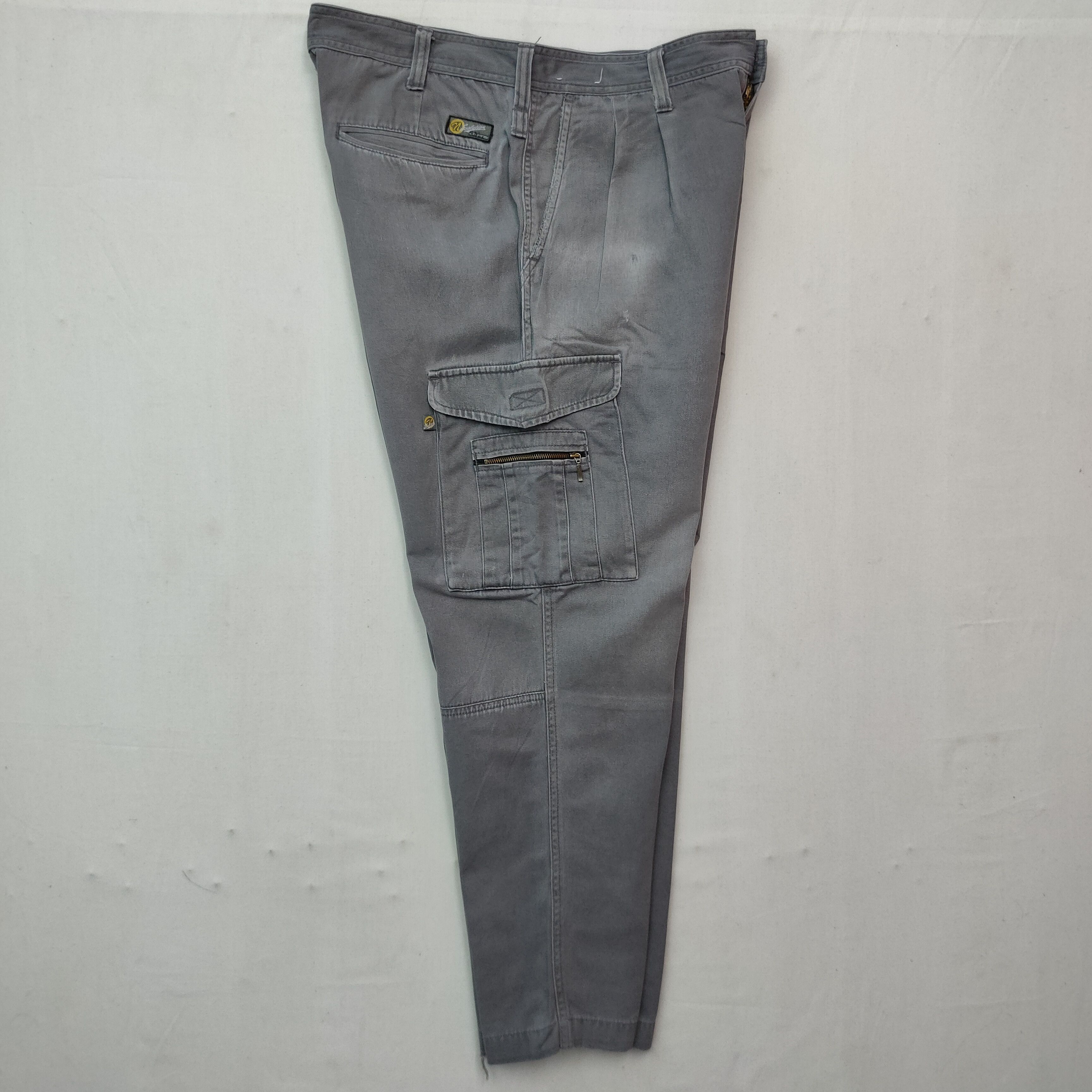 Japanese Brand Vintage N EVOLUTION Faded Utility Cargo Pants Size US 32 / EU 48 - 2 Thumbnail