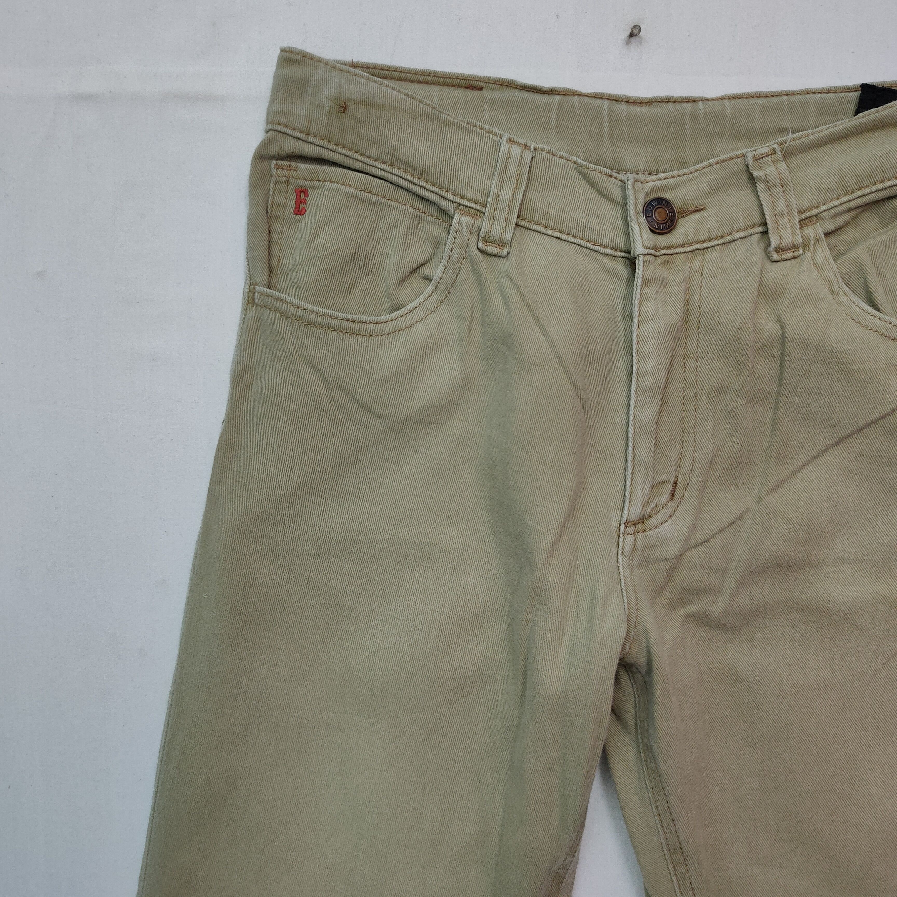 Japanese Brand W28💥 Vintage Japanese Five Pocket Trousers Casual Pants Size US 28 / EU 44 - 3 Thumbnail