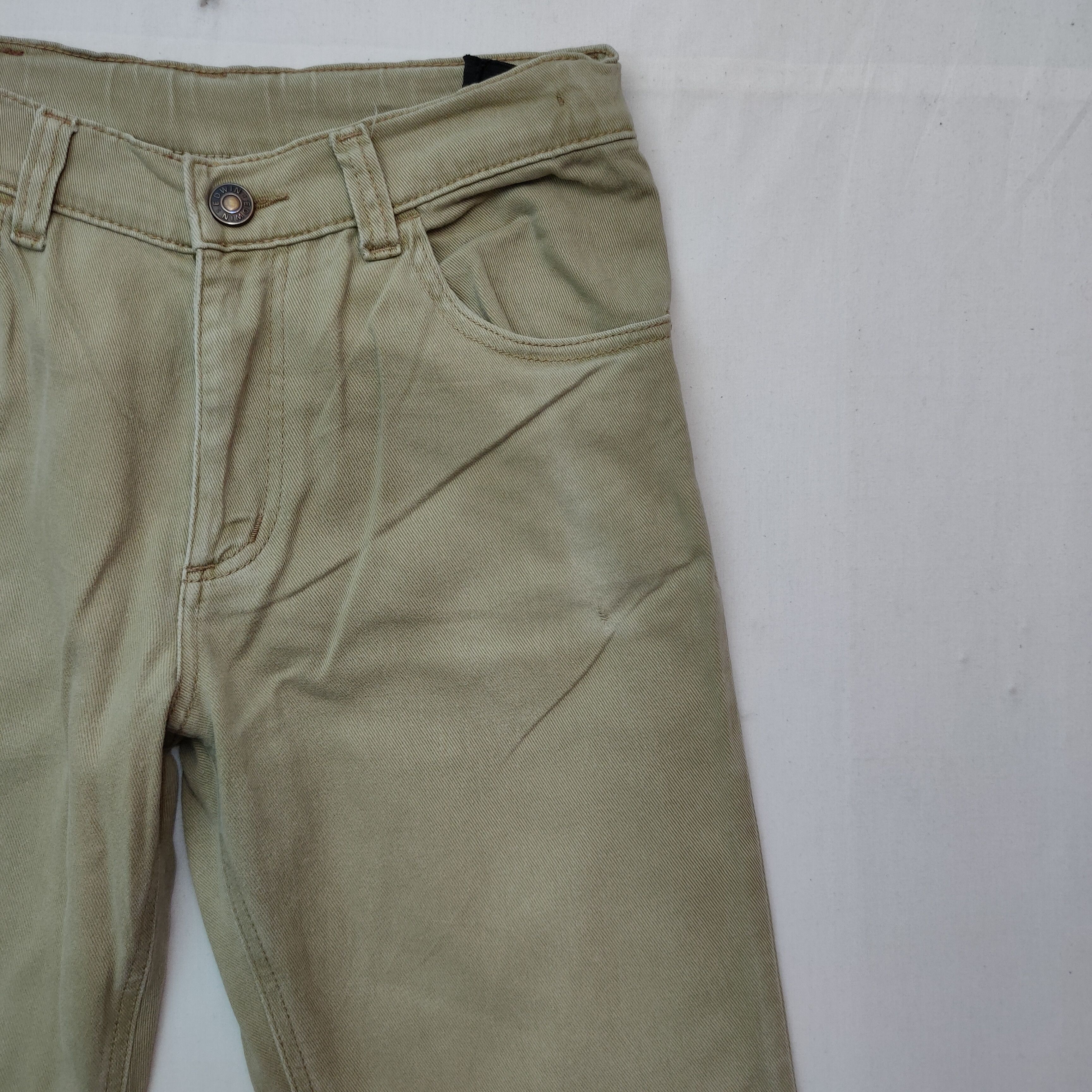 Japanese Brand W28💥 Vintage Japanese Five Pocket Trousers Casual Pants Size US 28 / EU 44 - 4 Thumbnail