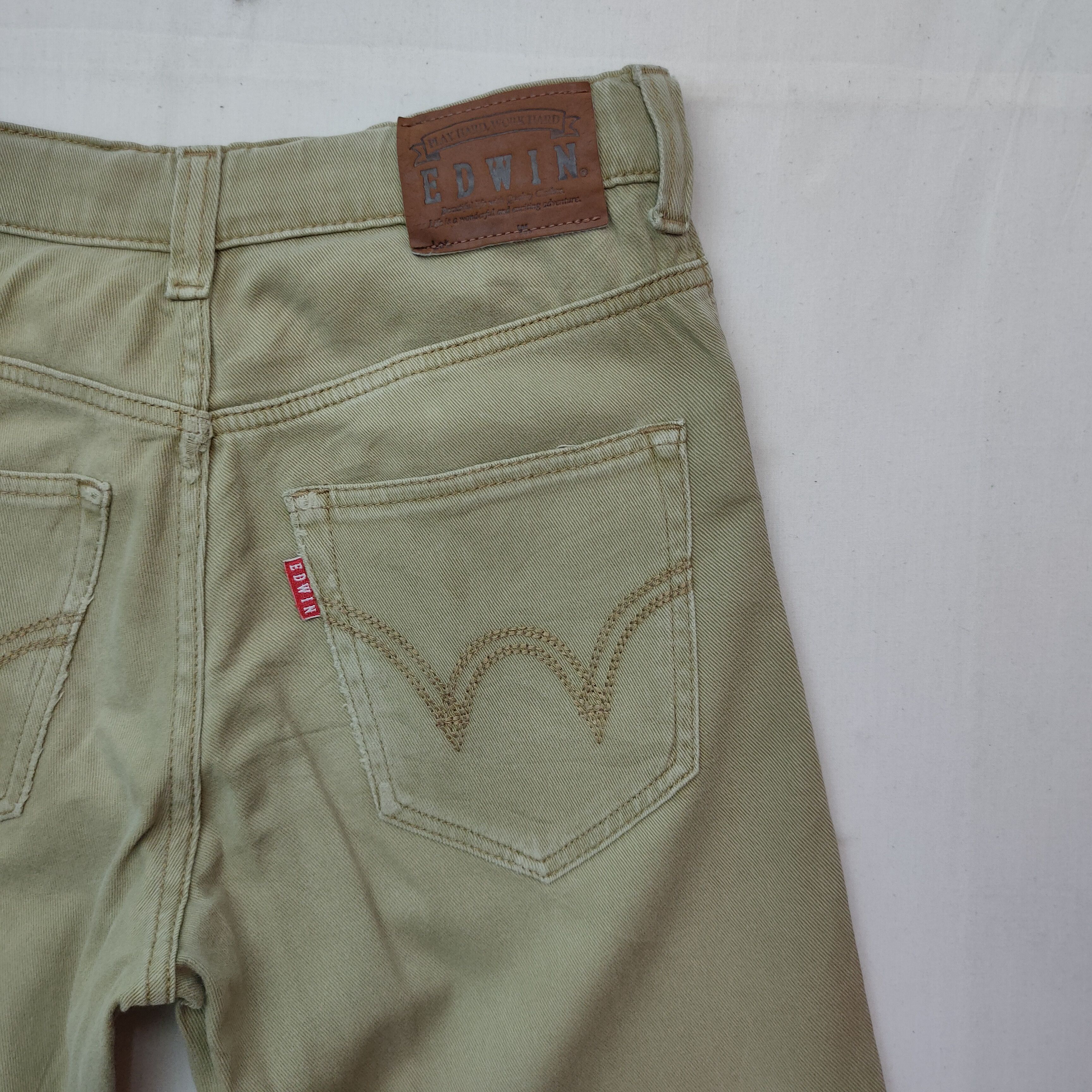 Japanese Brand W28💥 Vintage Japanese Five Pocket Trousers Casual Pants Size US 28 / EU 44 - 10 Thumbnail