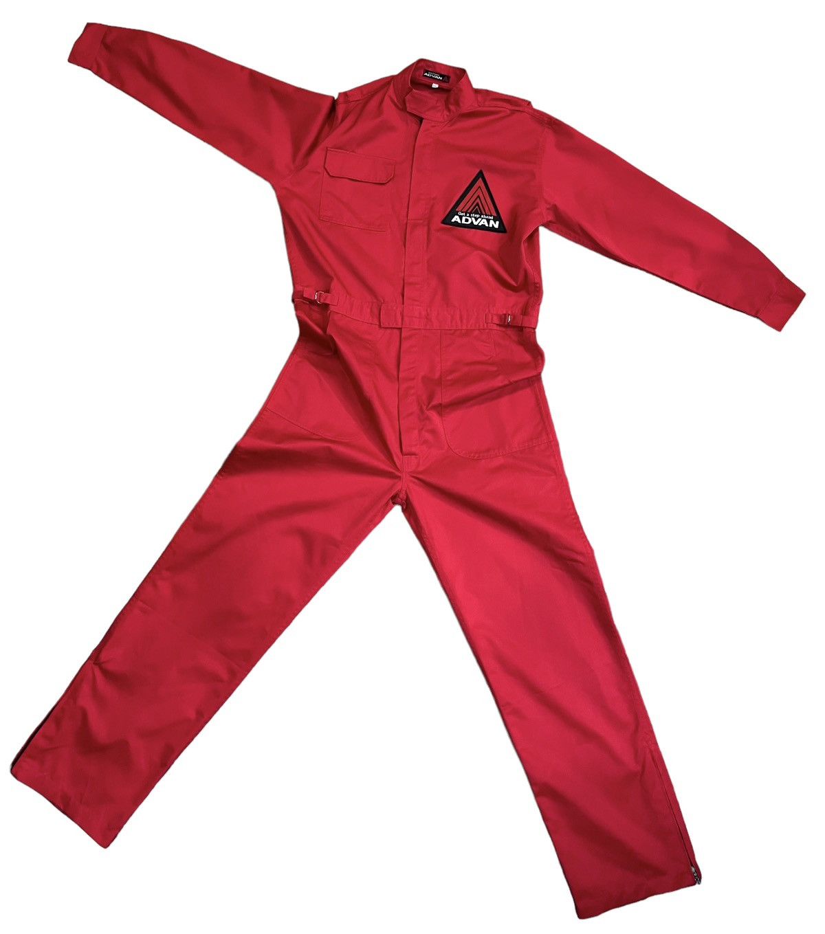 🔥RARE🏁 VINTAGE ADVAN RACING BOUTIQUE Overall Coverall