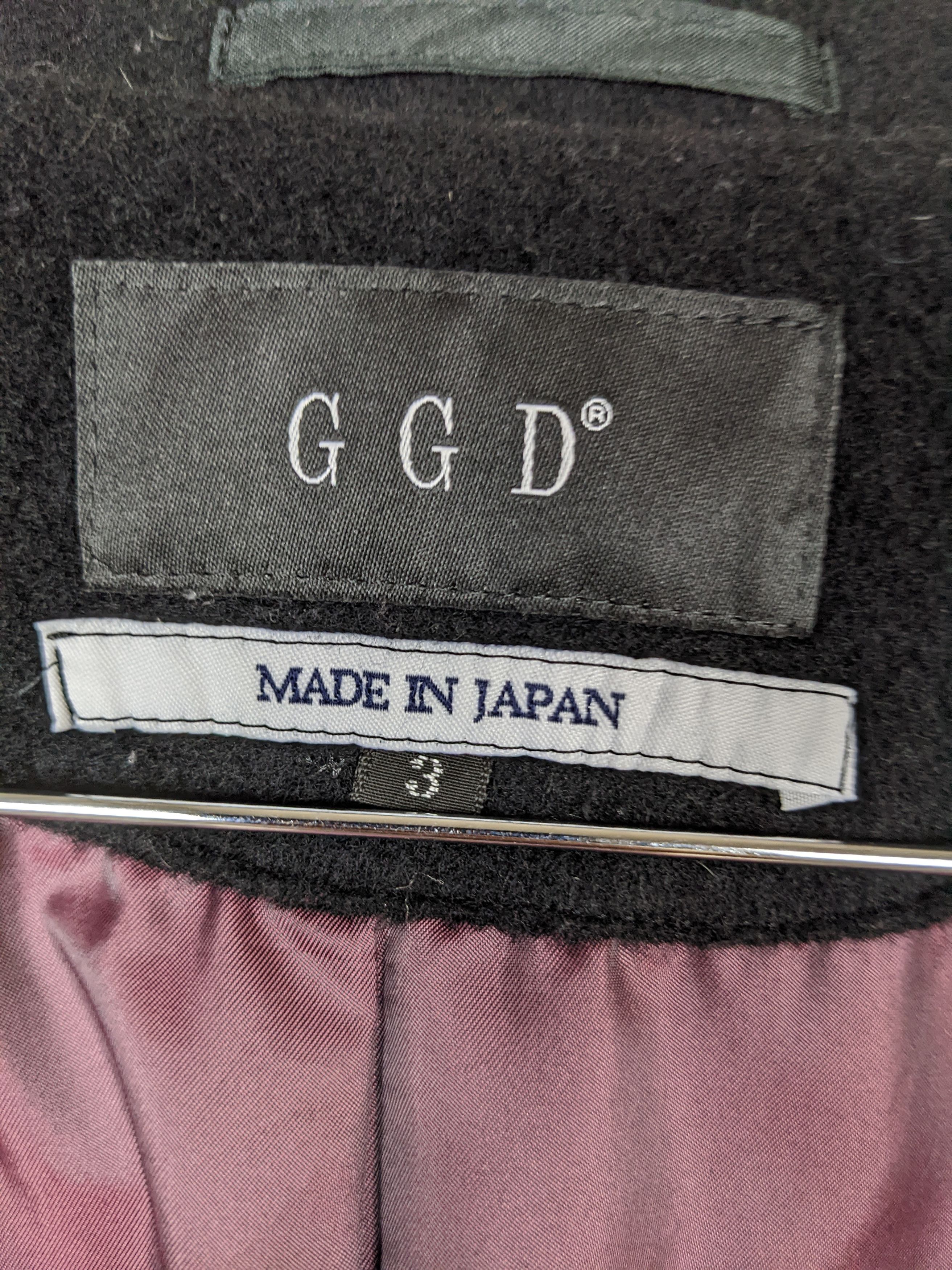 Japanese Brand Vintage GGD Japan Long Chester Coat Jacket Fur Fleece Size US L / EU 52-54 / 3 - 8 Thumbnail