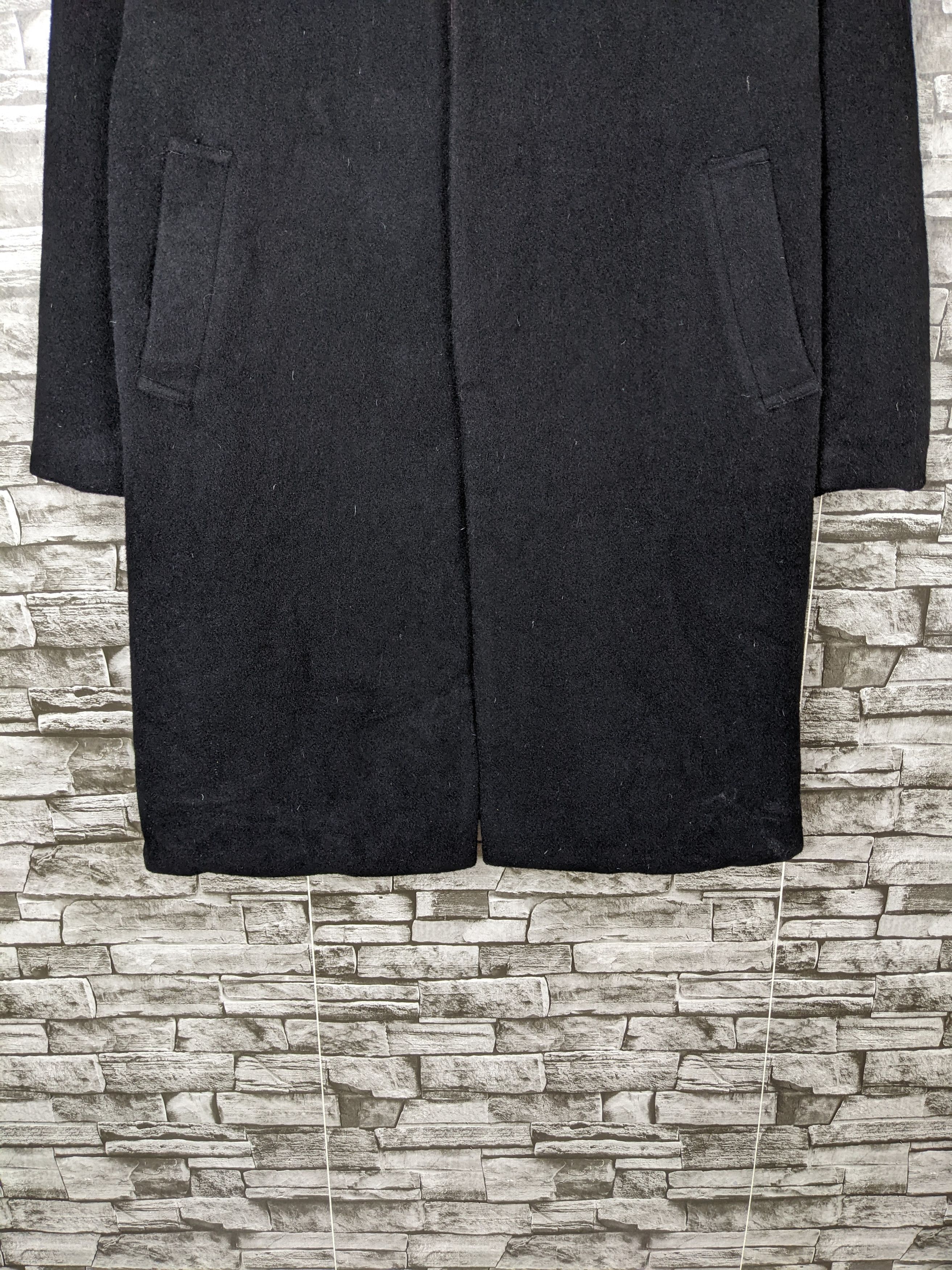 Japanese Brand Vintage GGD Japan Long Chester Coat Jacket Fur Fleece Size US L / EU 52-54 / 3 - 3 Thumbnail