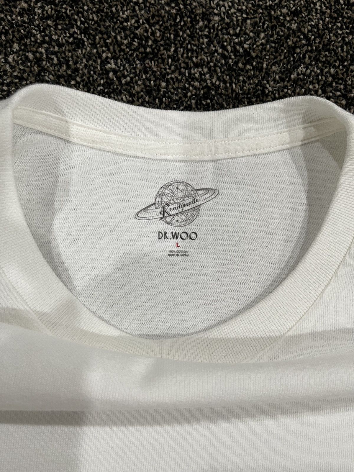 READYMADE Readymade Logo Dr. Woo Spider White Tee Size US L / EU 52-54 / 3 - 7 Thumbnail