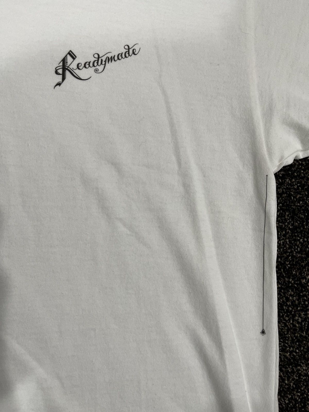 READYMADE Readymade Logo Dr. Woo Spider White Tee Size US L / EU 52-54 / 3 - 6 Thumbnail